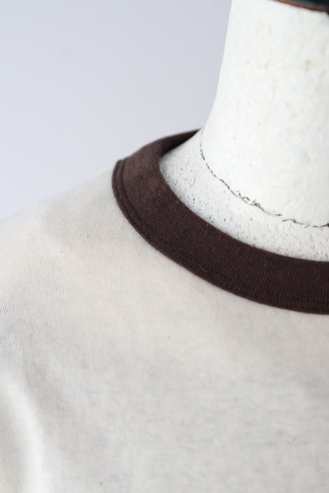 fifi collection "Trim L/S tee" (ivory)