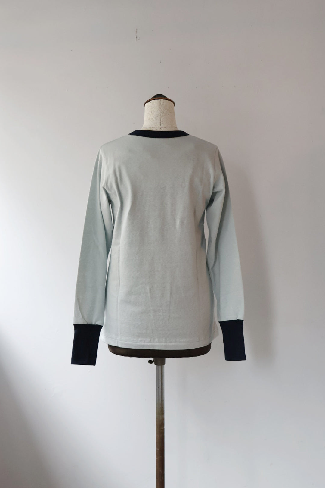 fifi collection "Trim L/S tee" (ice blue)