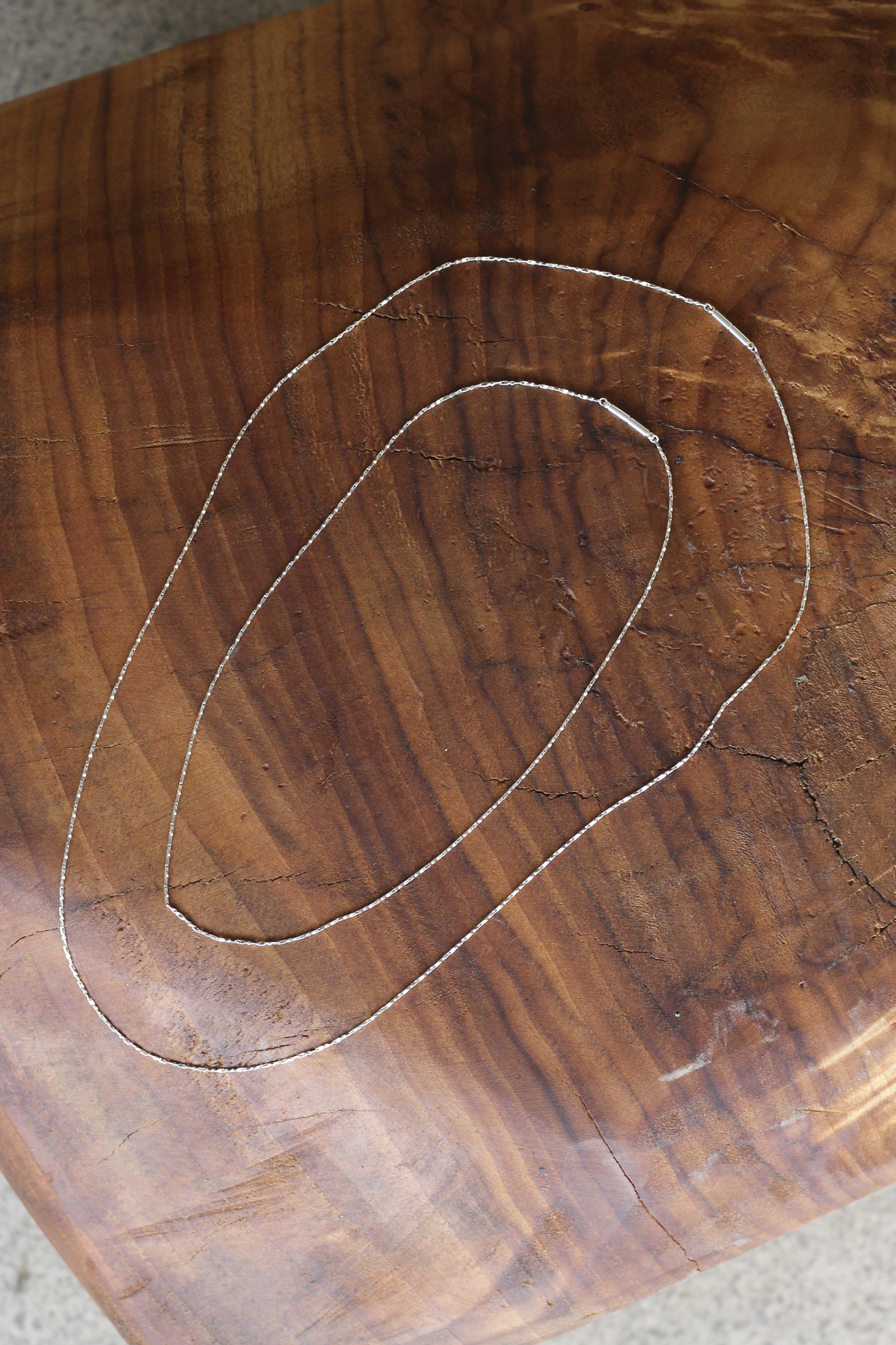 Garden of eden "TWIST CHAIN NECKLACE" (silver)