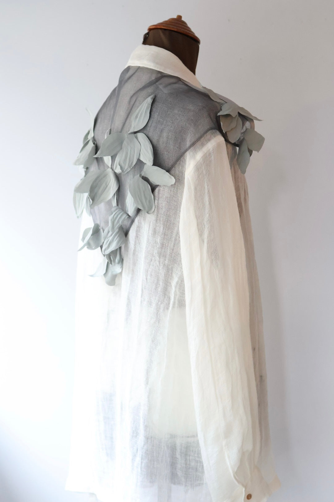 【新品未使用タグ付】marge tulle floral sheer scarf exclusive item】MARGE 