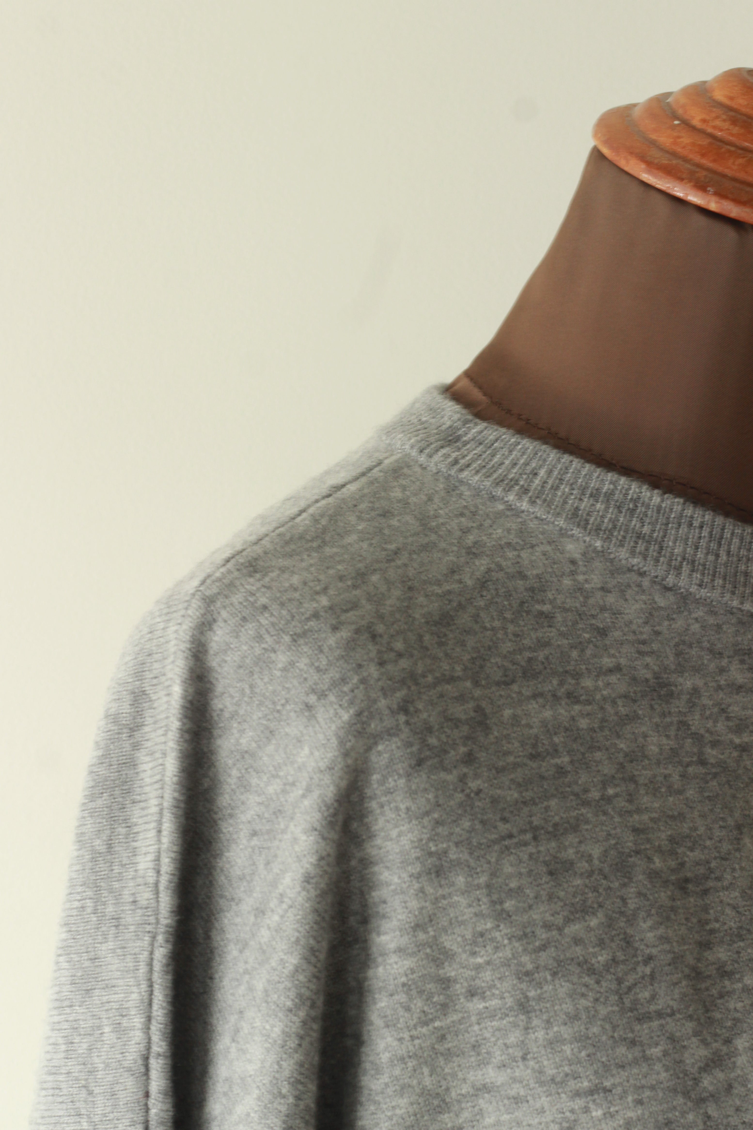 VILLD "wool short cardigan" (gray)