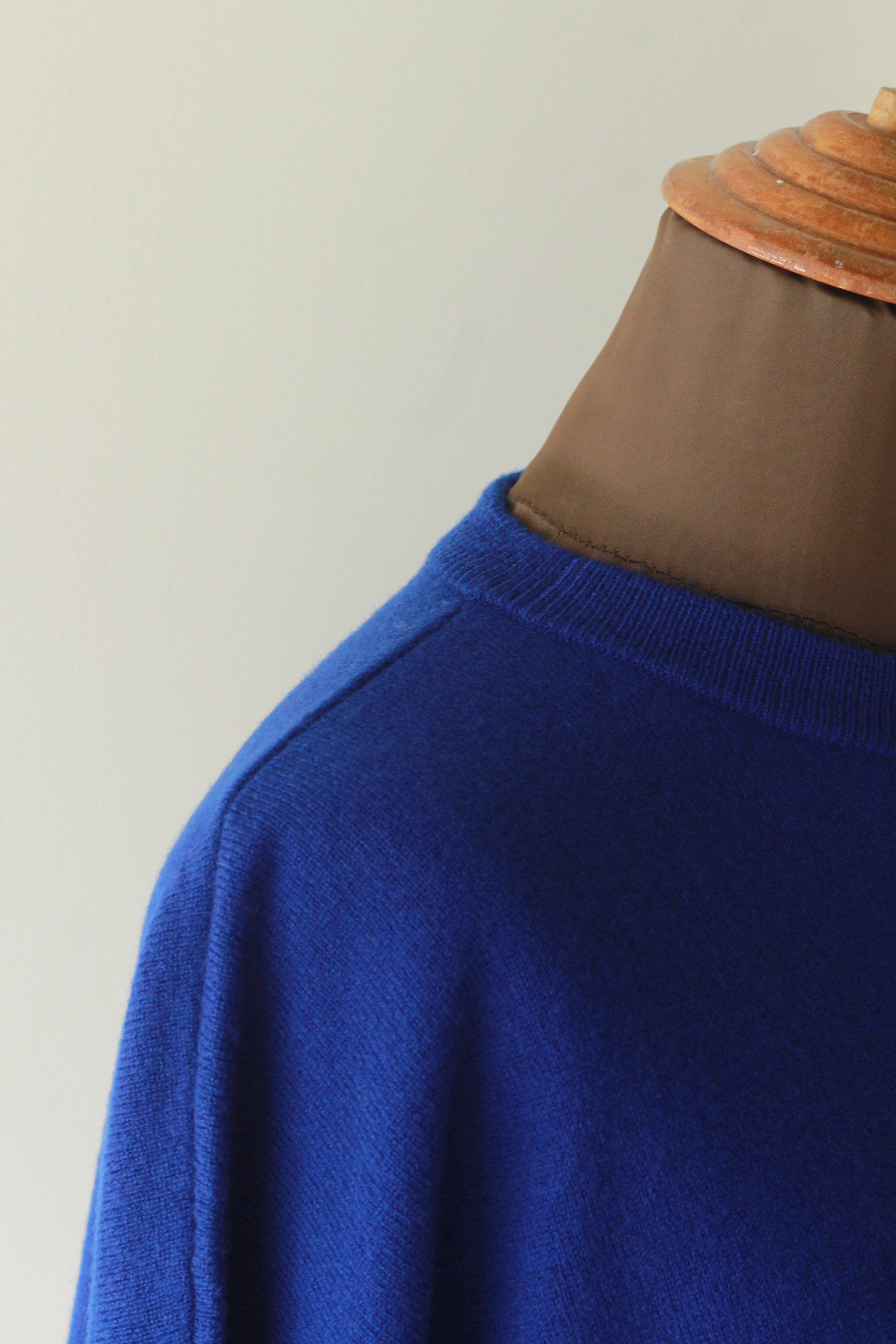 VILLD "wool short cardigan" (blue)