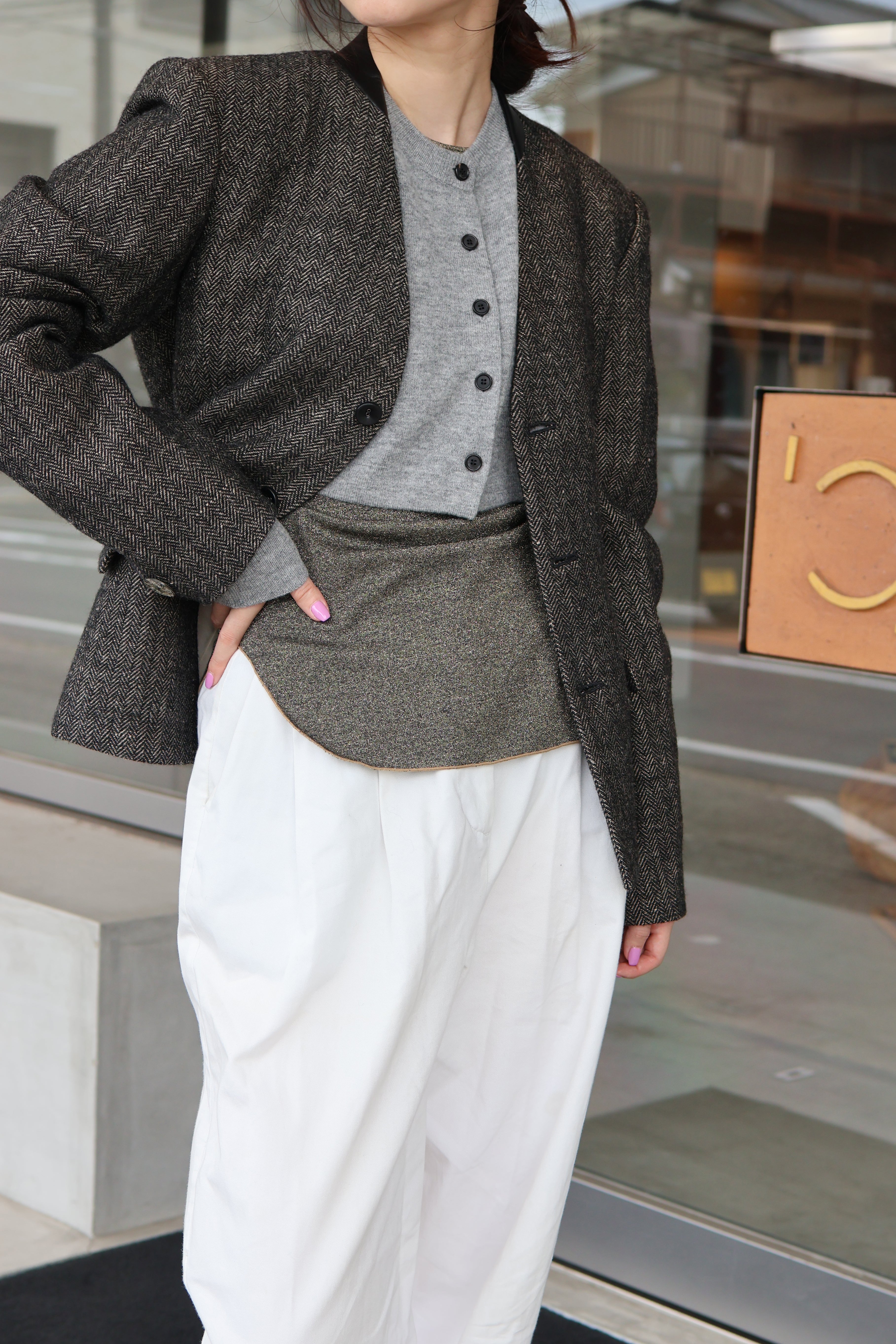 TANAKA "Zen Jacket" (herringbone)