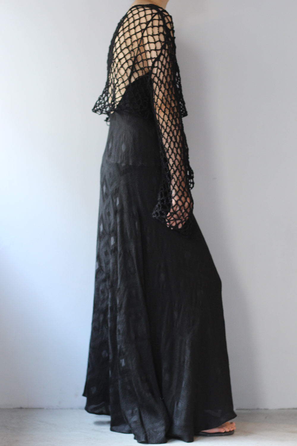 ERiKO KATORi "gisha jacquard dress" (black)