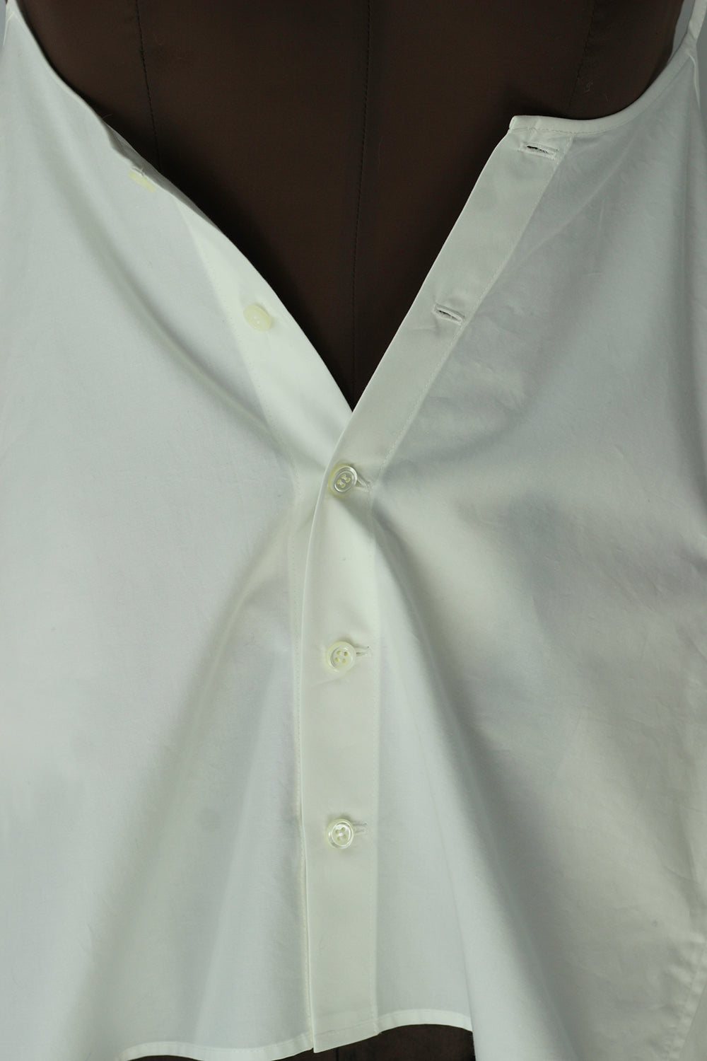 RYU KAGA "Shirts camisole" (white)