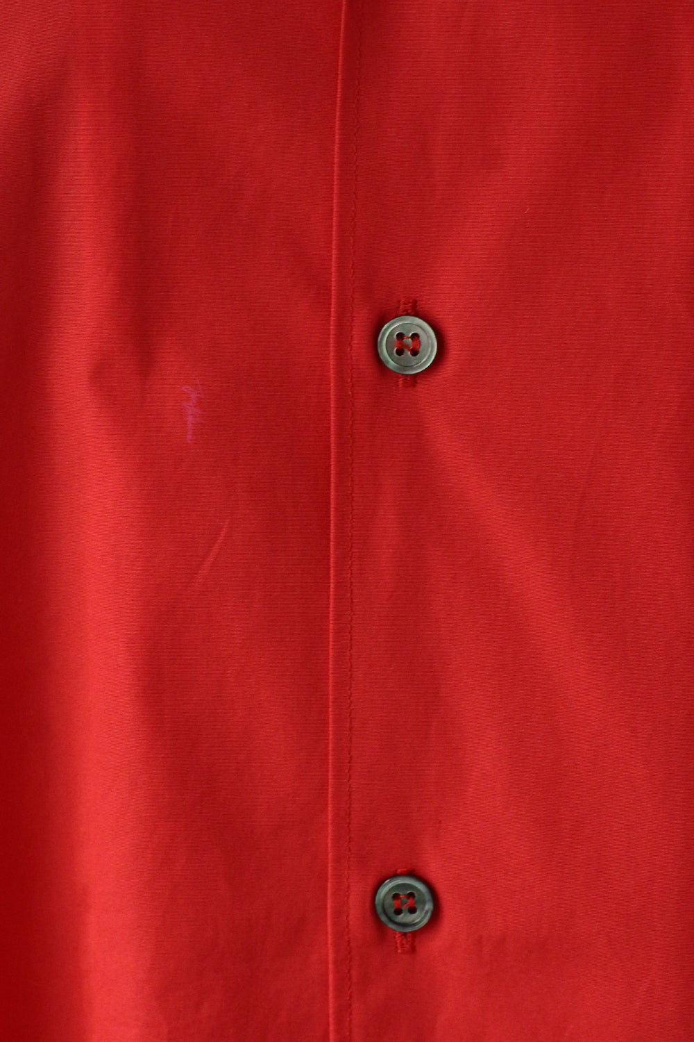 JUN MIKAMI "broad open collar shirt" (red)