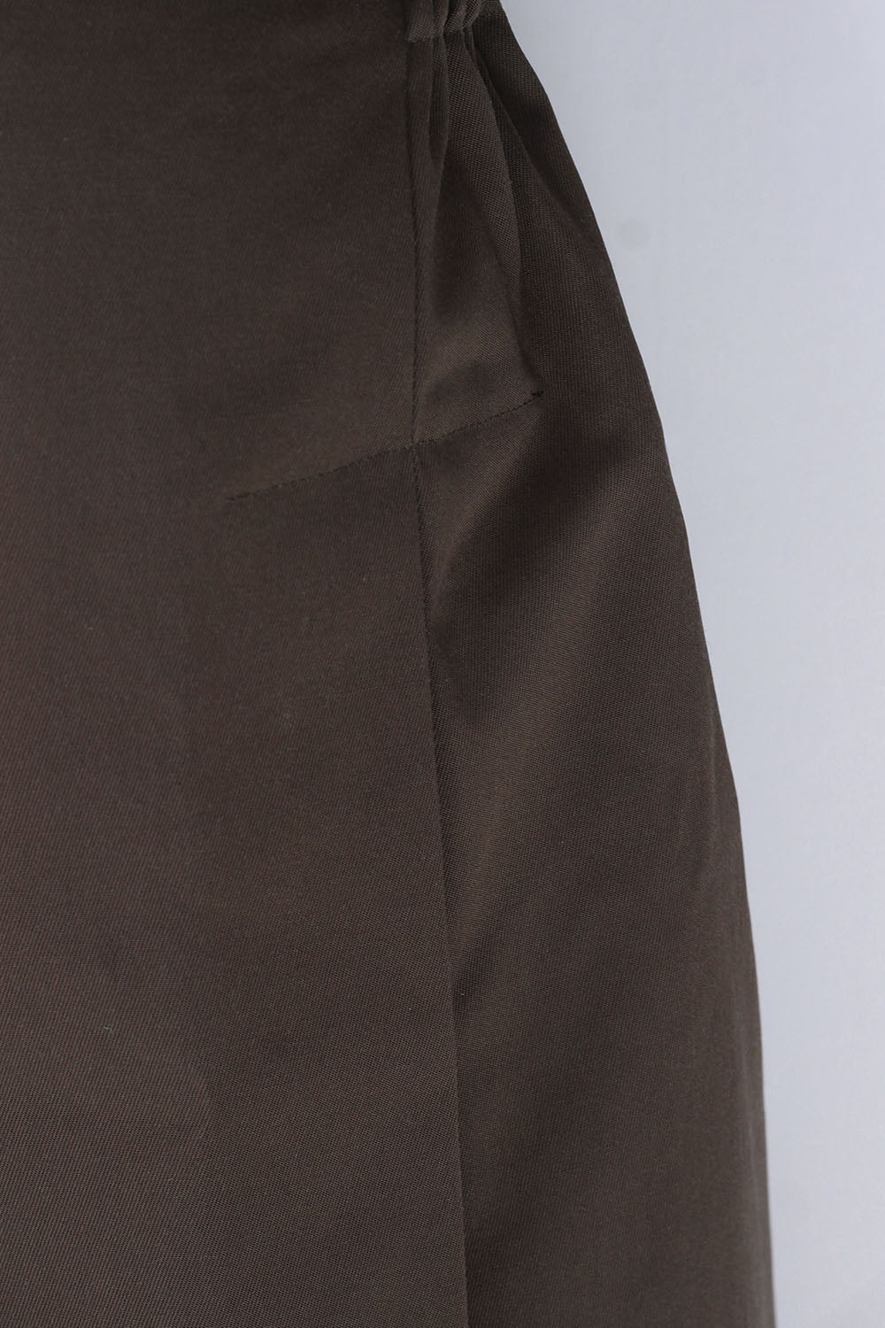 JUN MIKAMI "nylon wool  one piece" (dark brown)