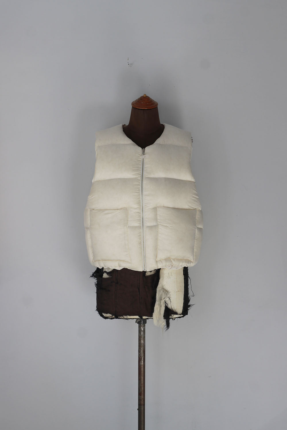 TANAKA "The down vest" (white)