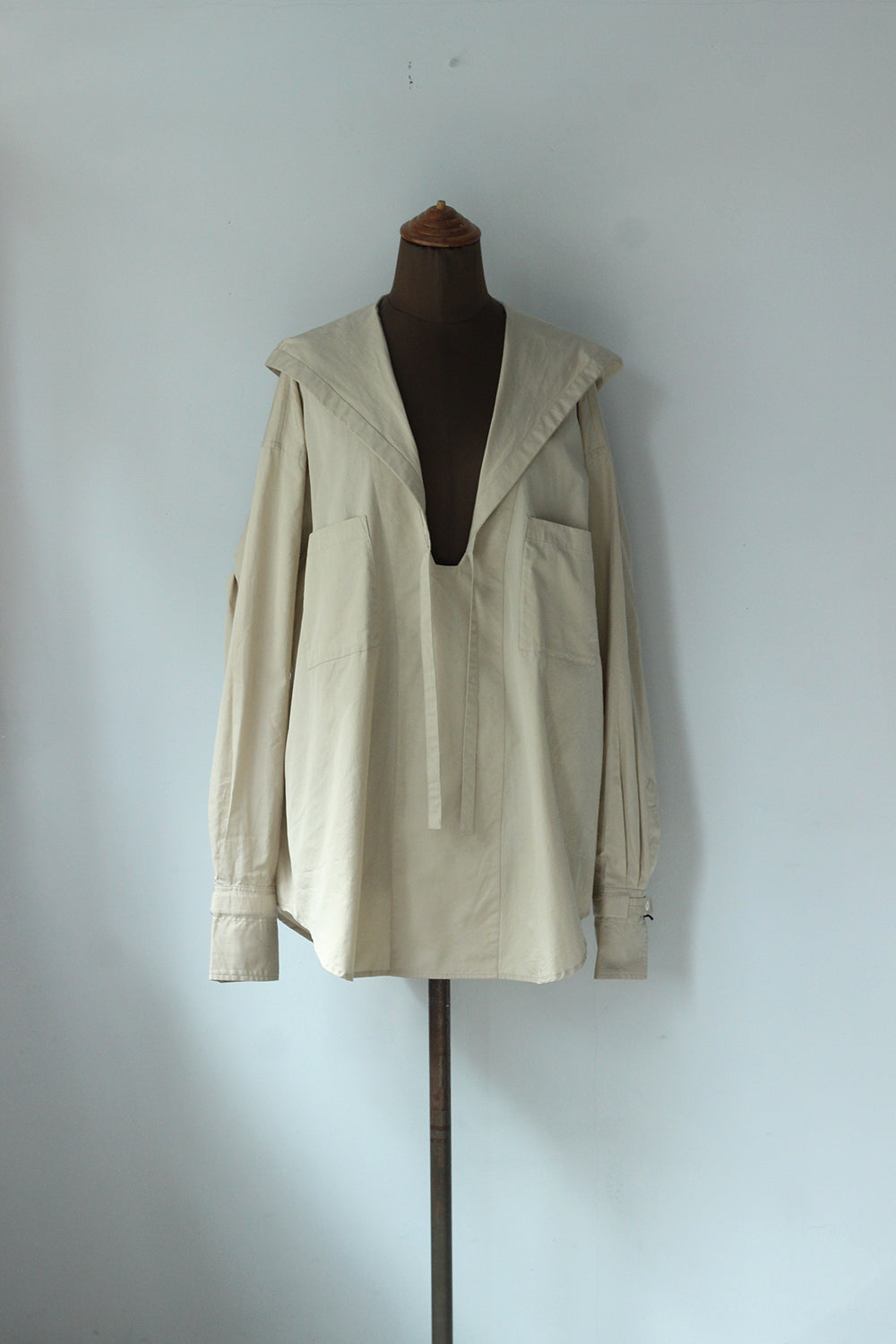 JUN MIKAMI "ORG broad hood" (beige)