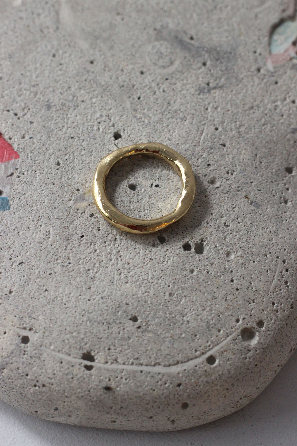 LE MOON "circle ring" (gold)