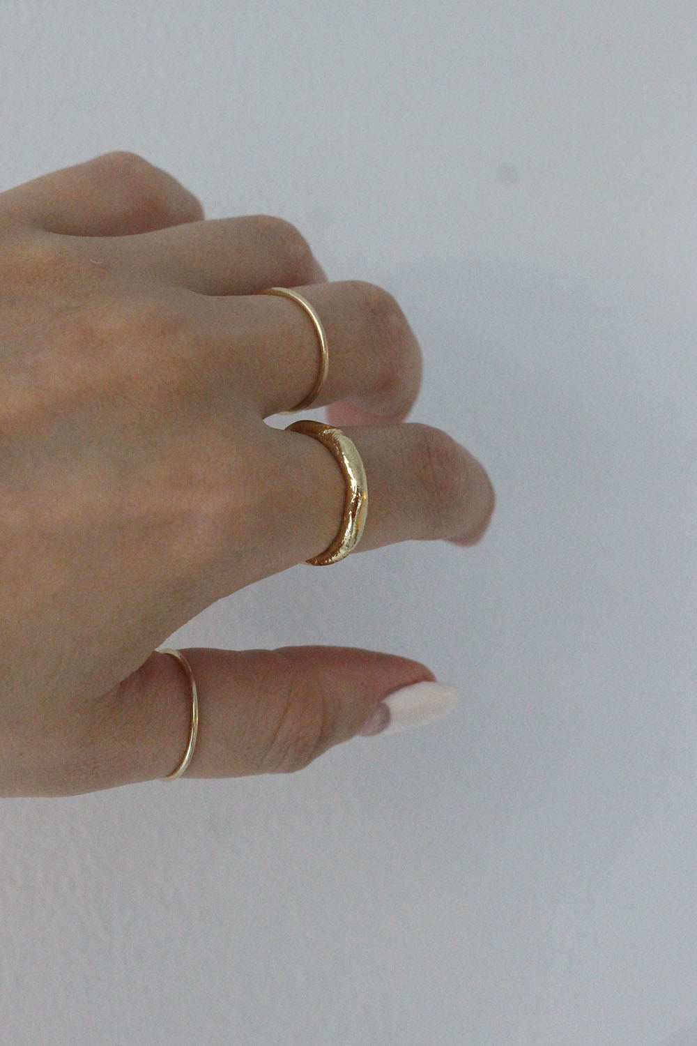 LE MOON "circle ring" (gold)