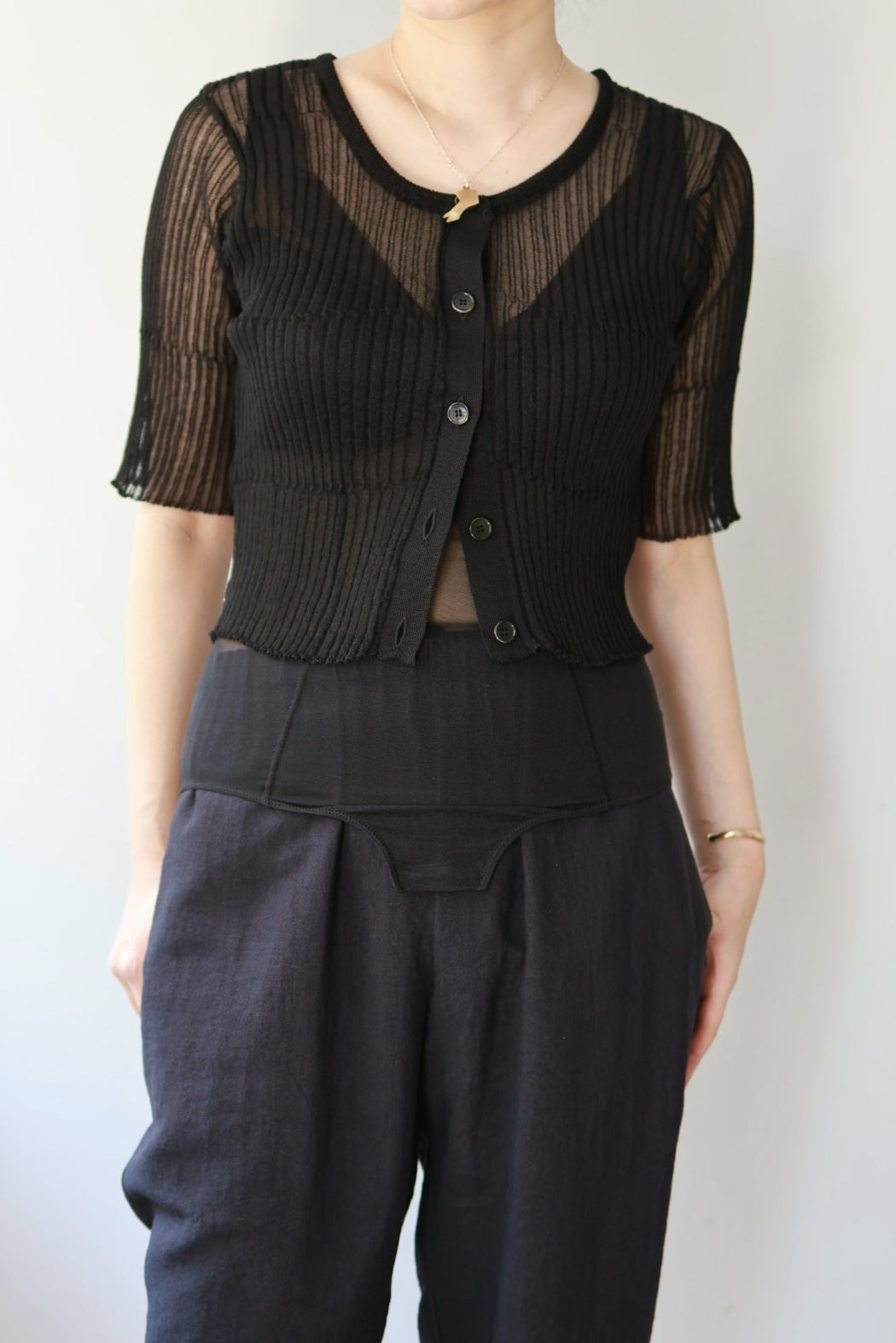 NICENICE MOMENT "MESH BRIEFER" (black)