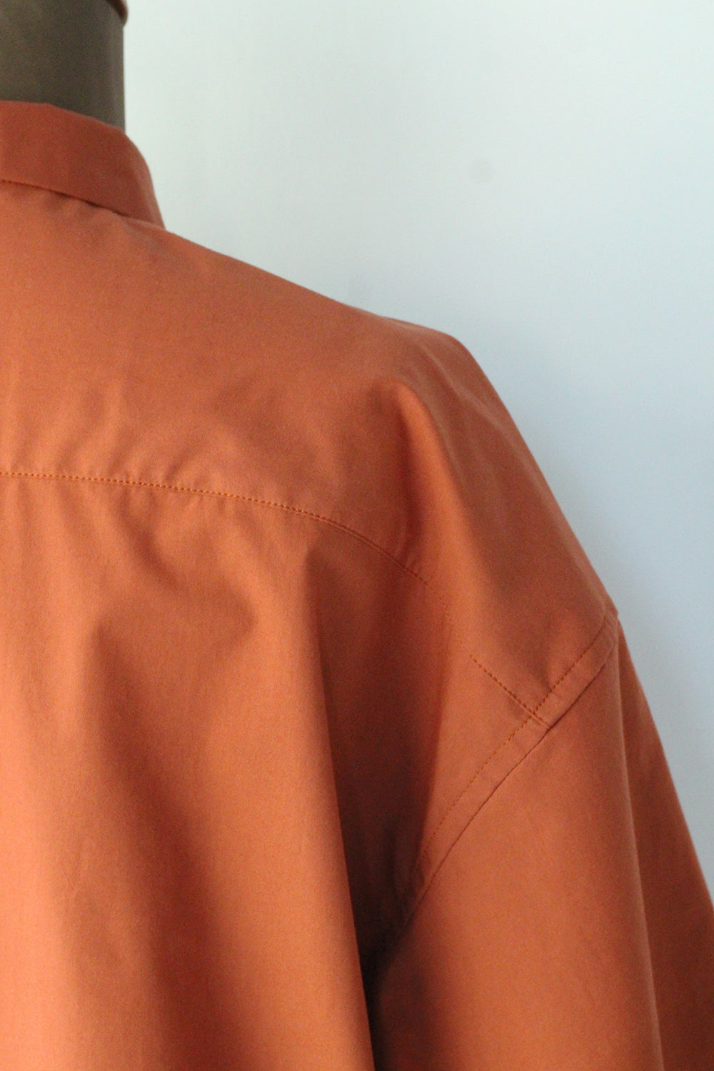 MARGE "Ruffle short sleeve shirt" (orange)