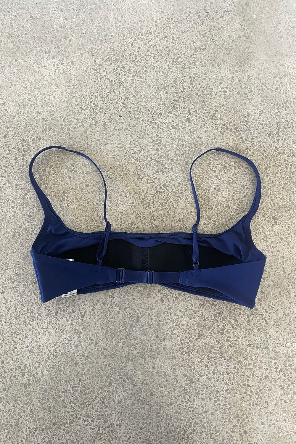 NICENICE MORMENT "LOW-CUT BRA" (JERSEY NAVY)