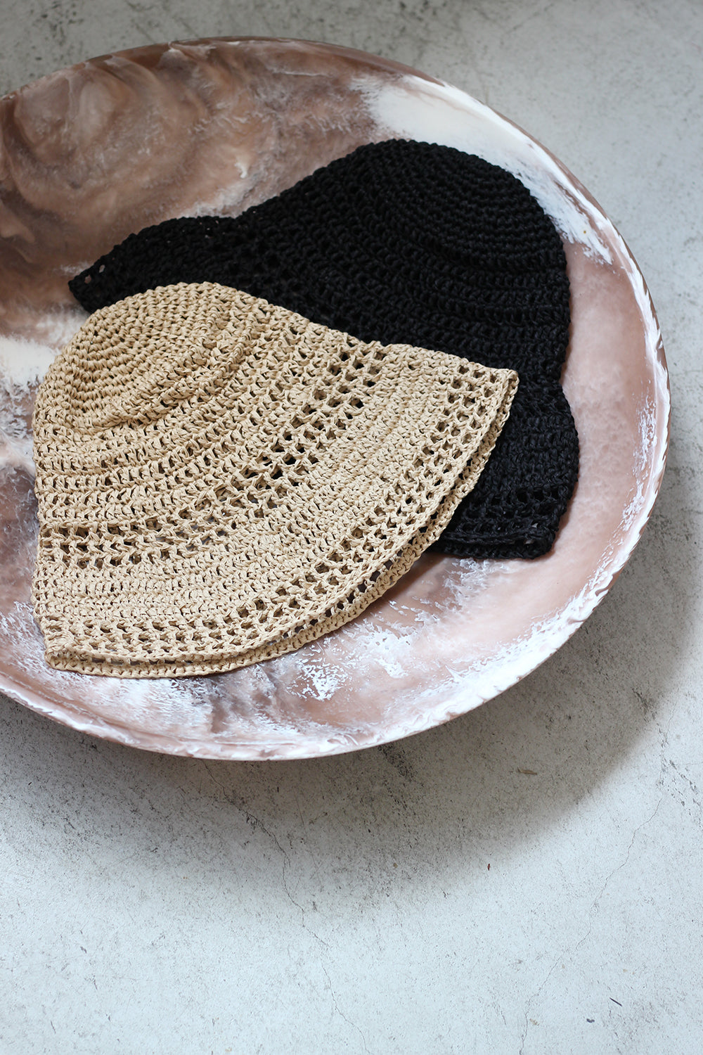 Y.A.Acc "hand crochet bowl hat"