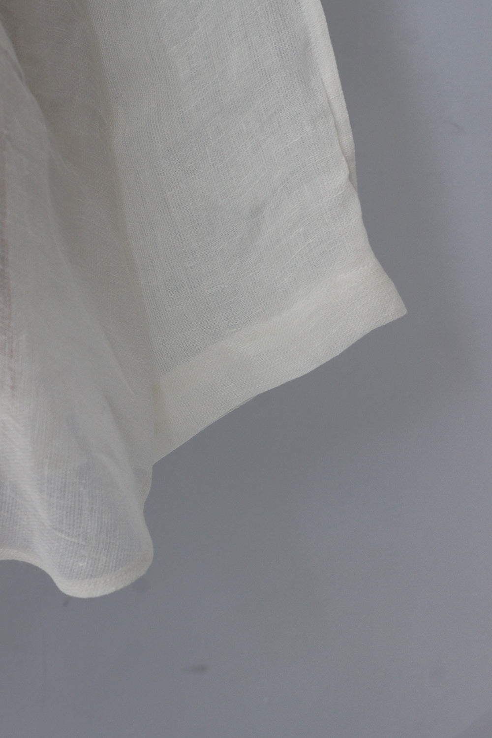 ERiKOKATORi "linen gauze top" (white)