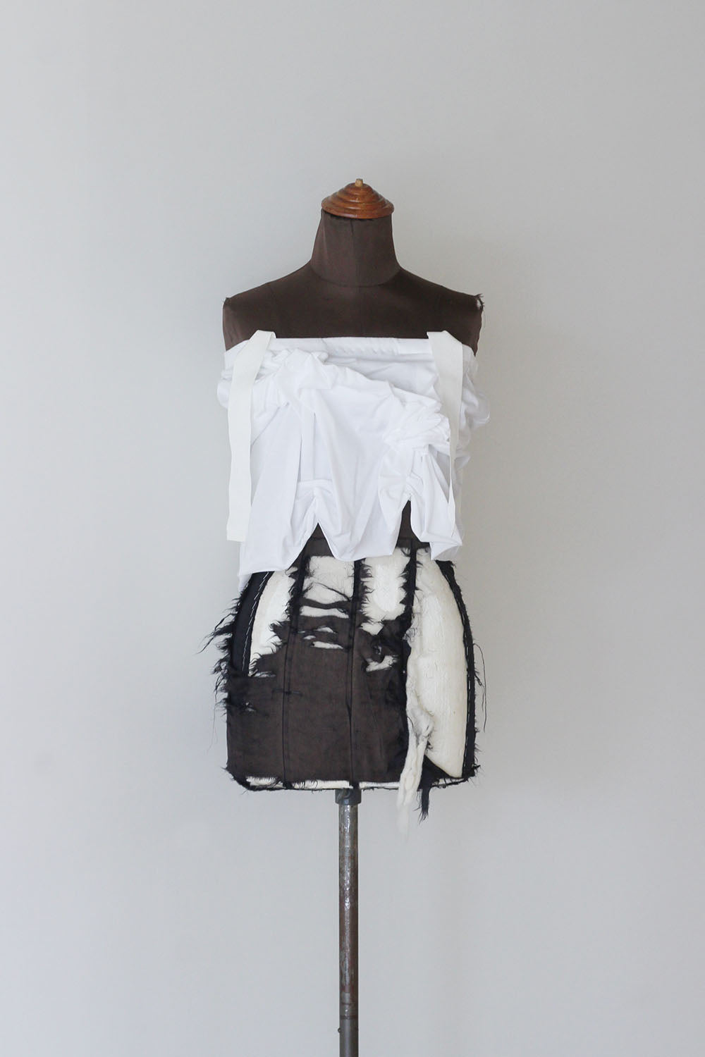TANAKA "Flower micro top" (white)