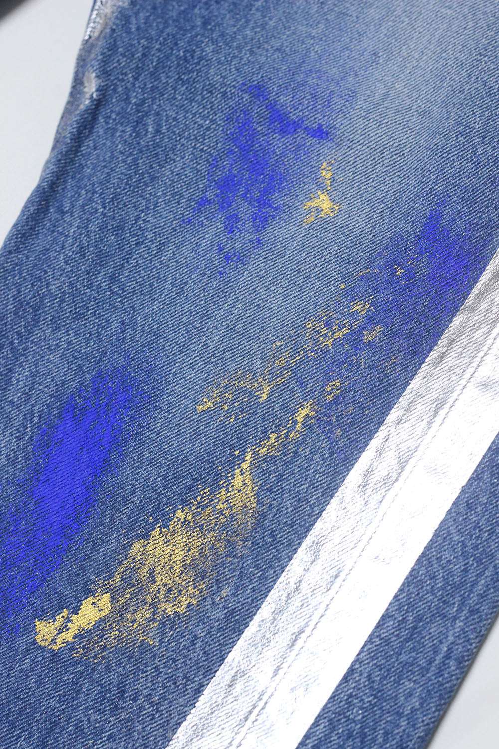 TANAKA "Straight jean trousers" (prism)