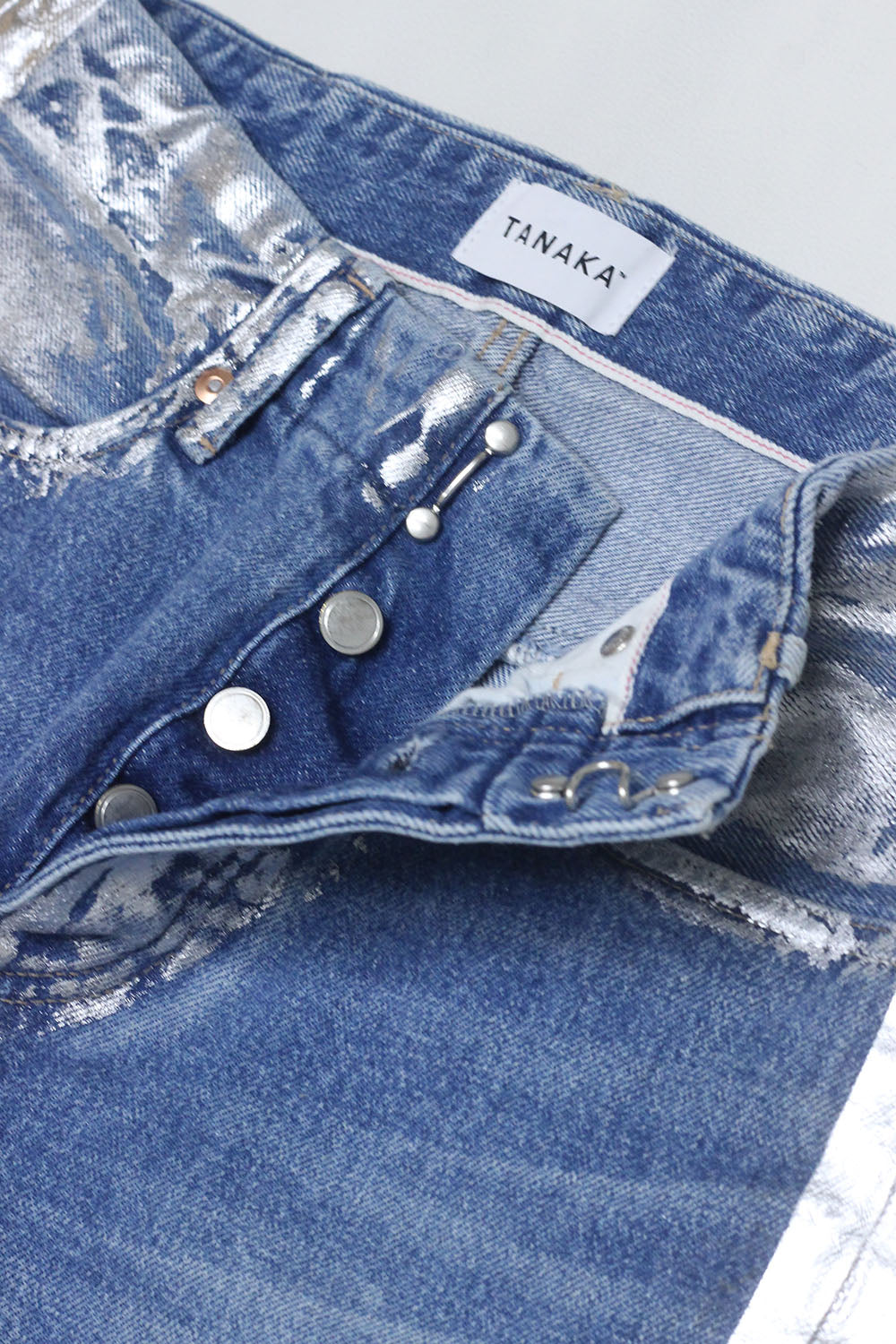 TANAKA "Straight jean trousers" (prism)
