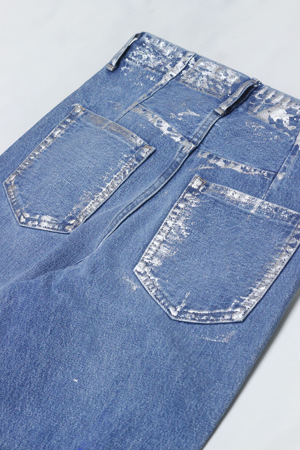 TANAKA "Straight jean trousers" (prism)