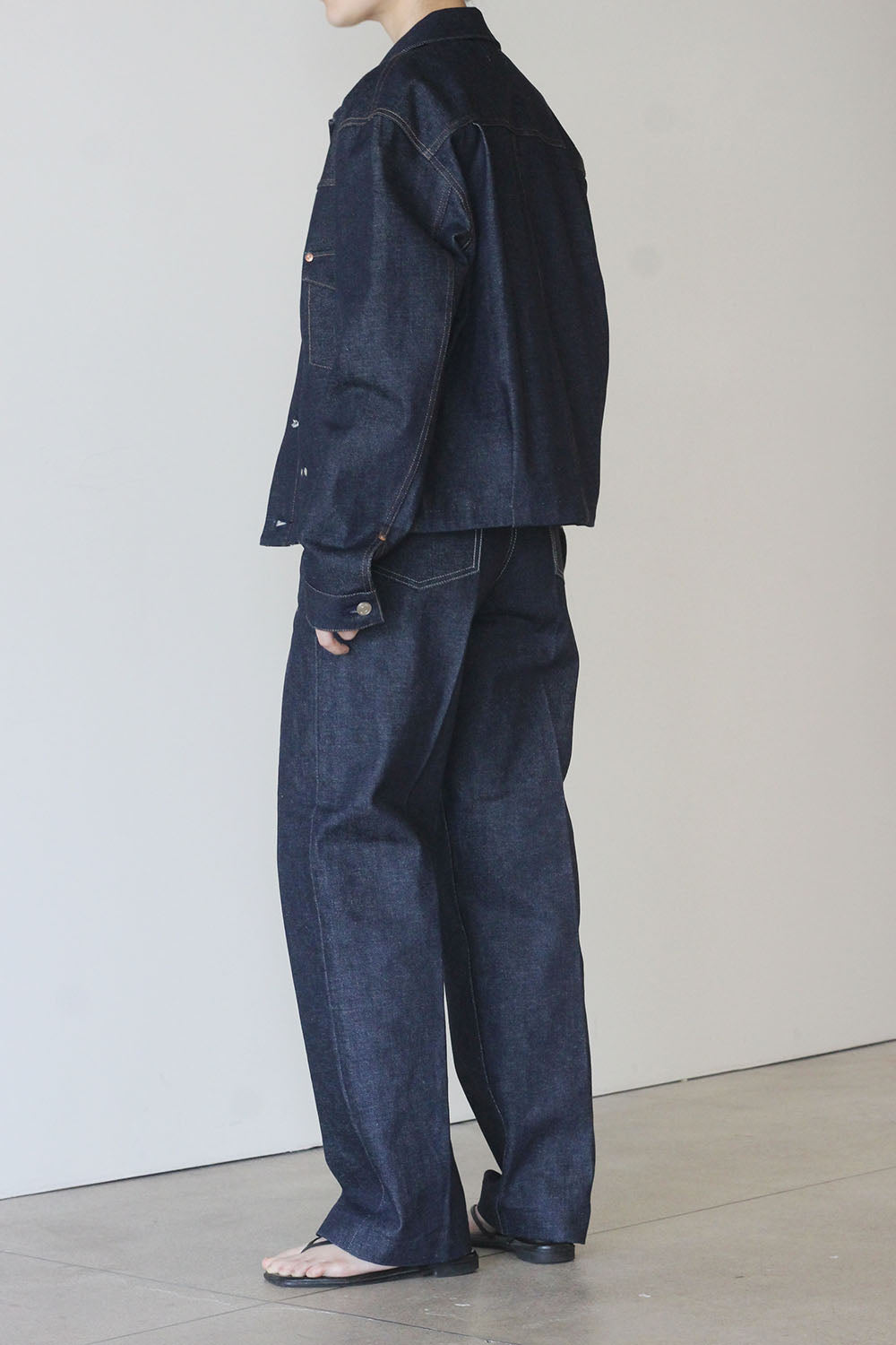 TANAKA "The Jean Trousers" (indigo blue)