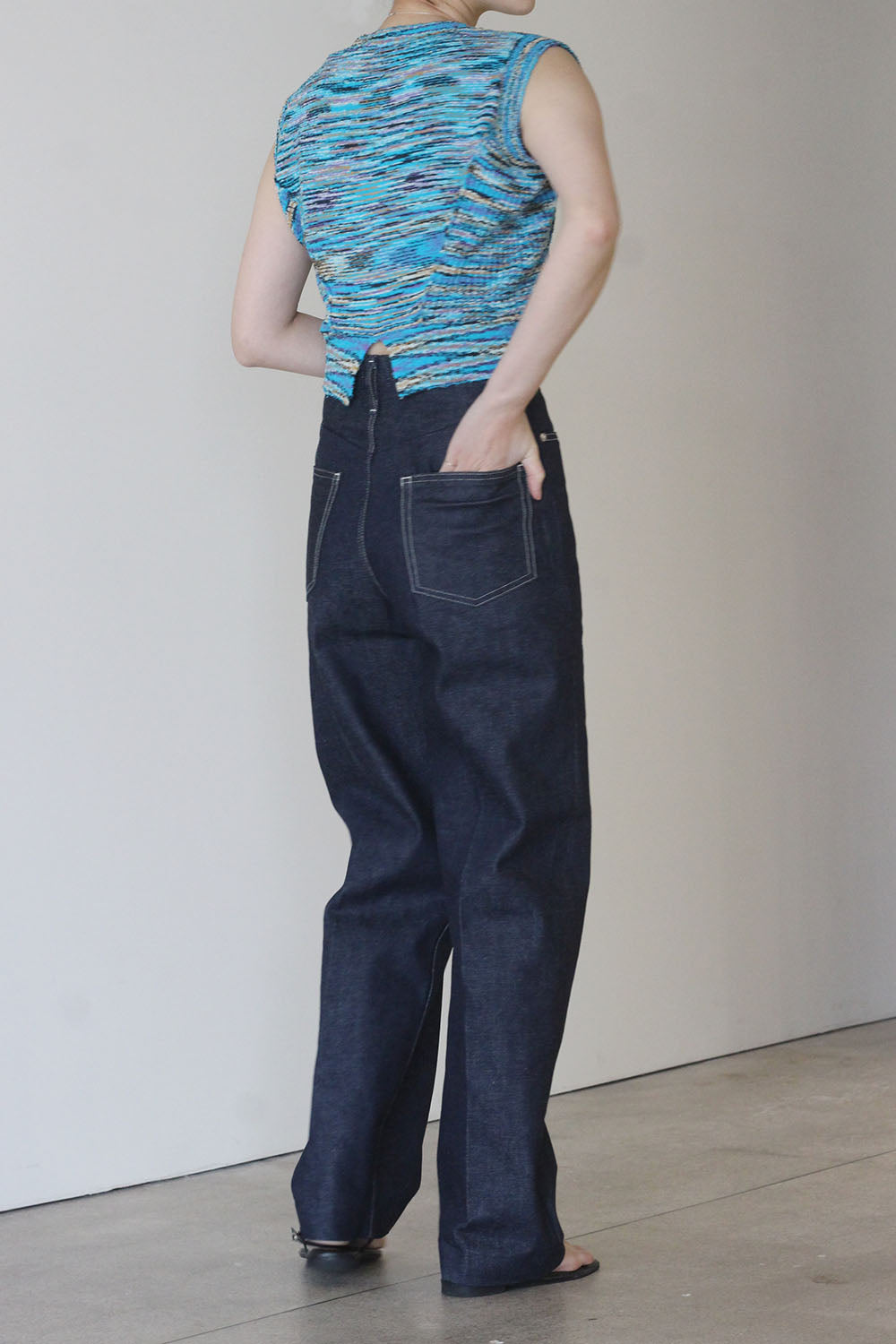 TANAKA "The Jean Trousers" (indigo blue)