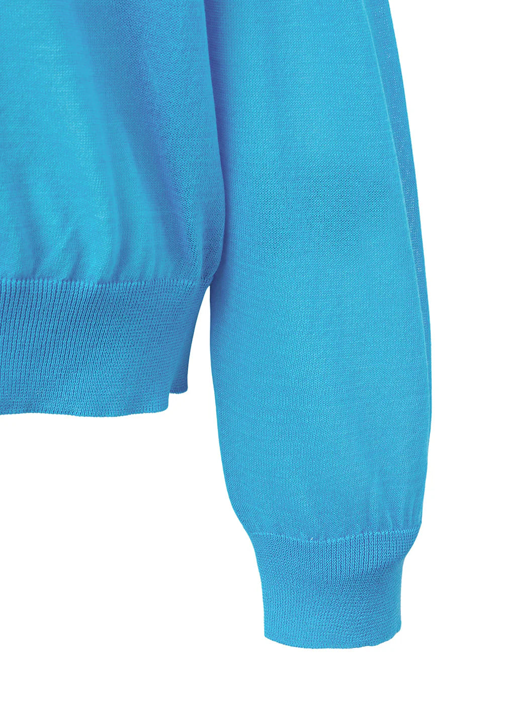 AMOMENT "sheer round cardigan" (blue)