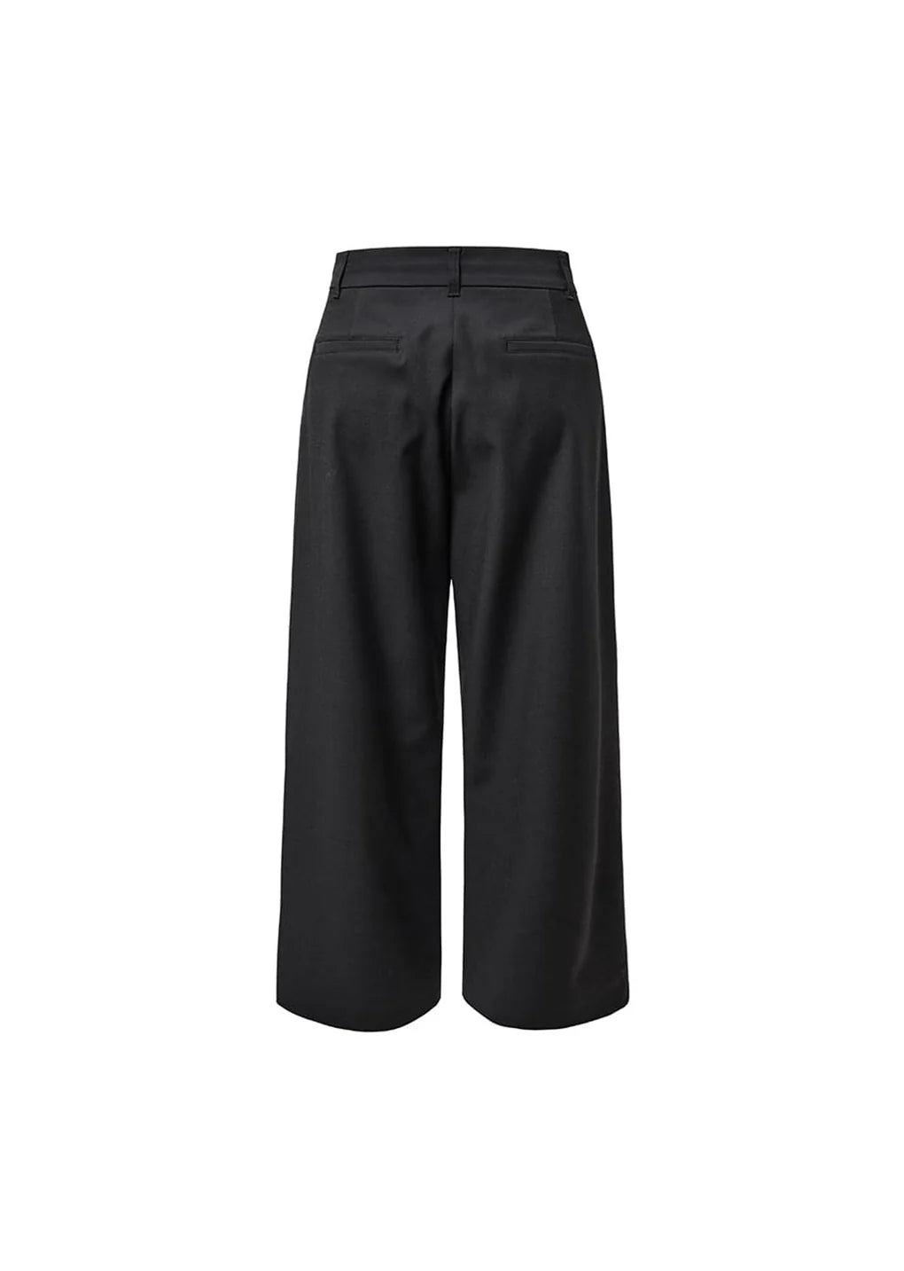 AMOMENT "wide tuck pants" (black)