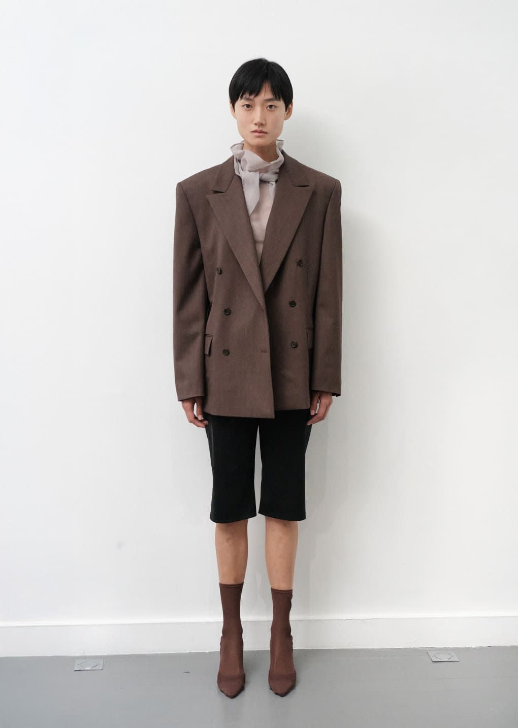 AMOMENT "bermuda pants" (black)