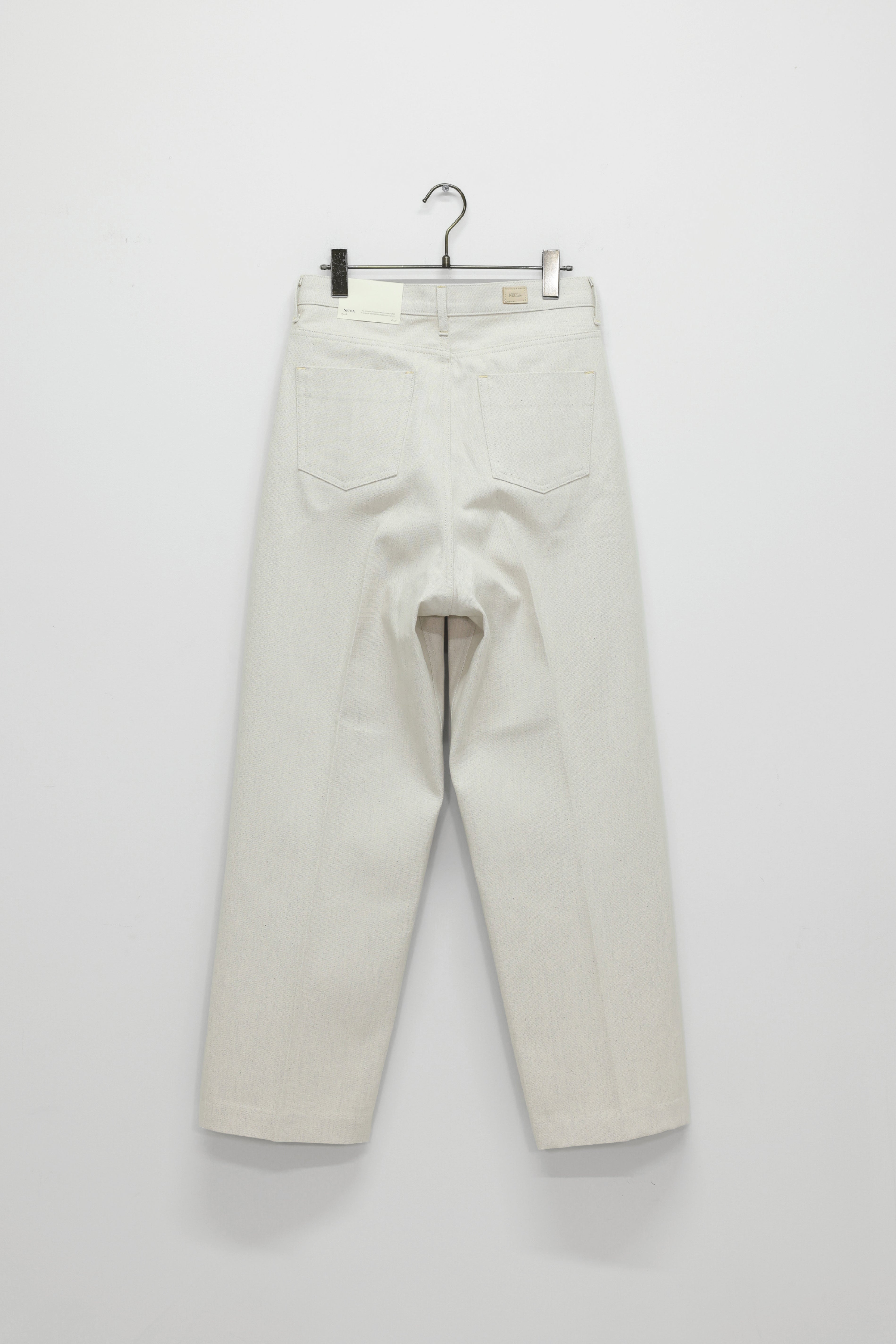NEPLA "wide pants cream" (cream)