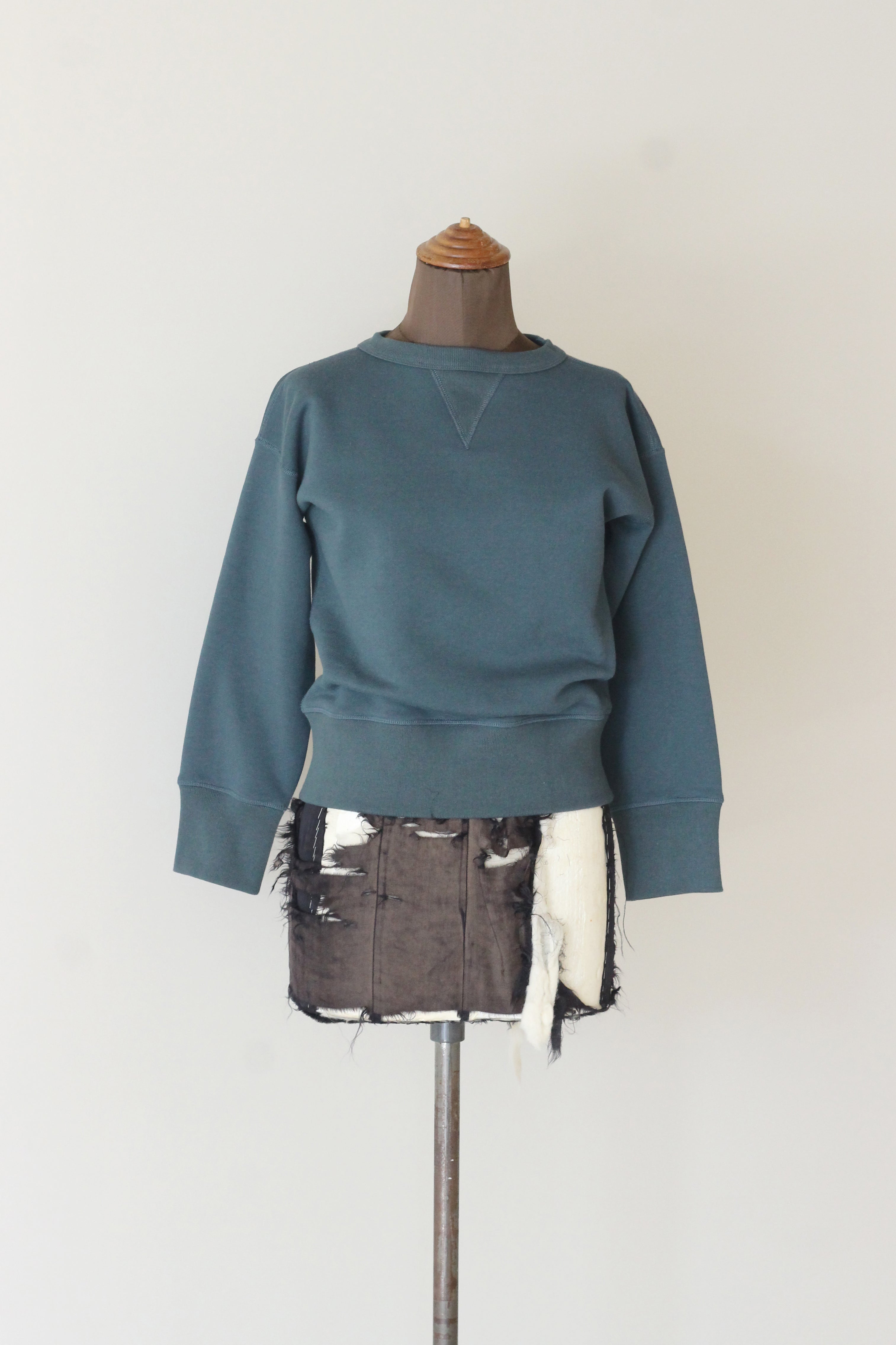 fifi "set in sleeve sweat" (green)