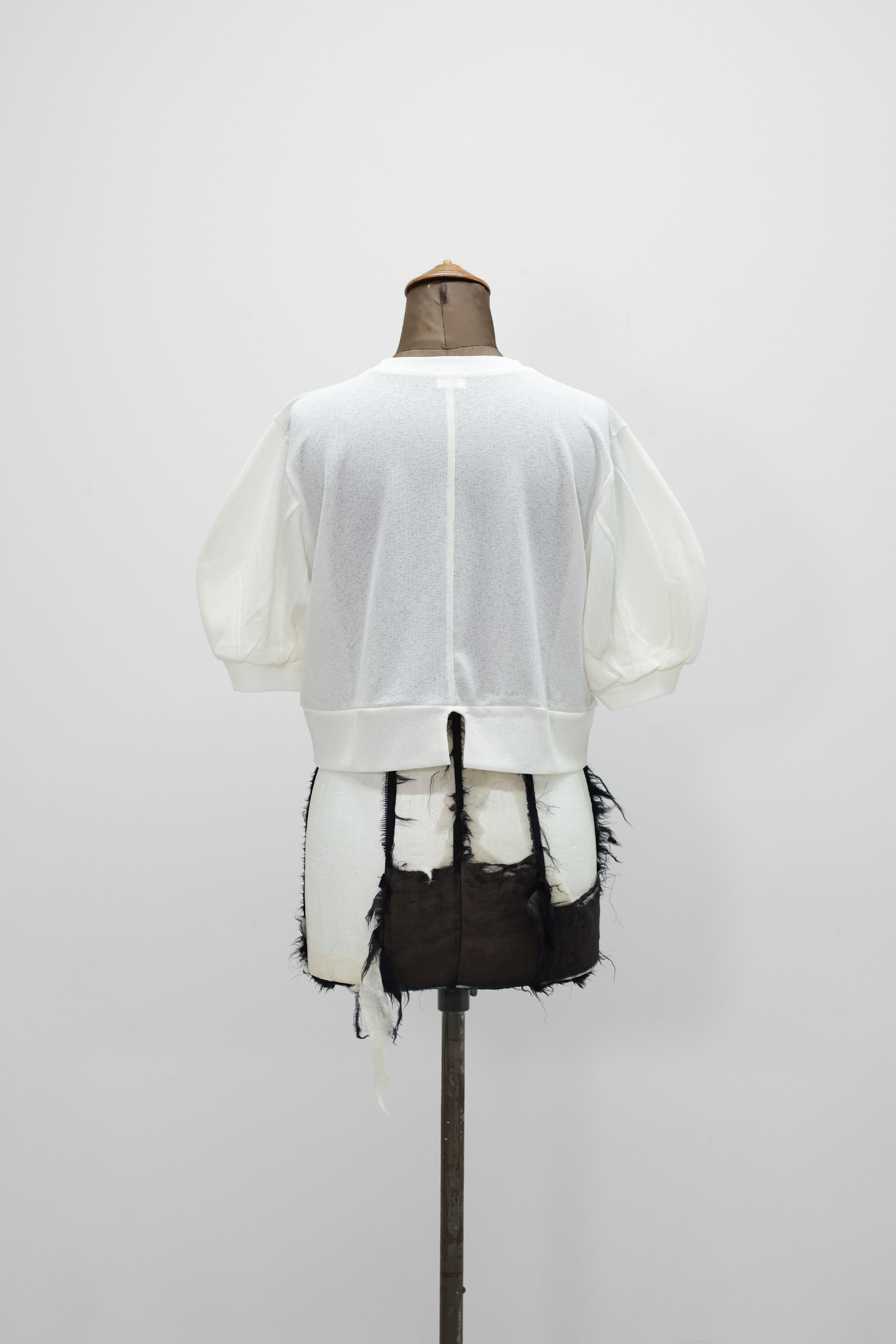 NEPLA "puff sleeve T" (white)