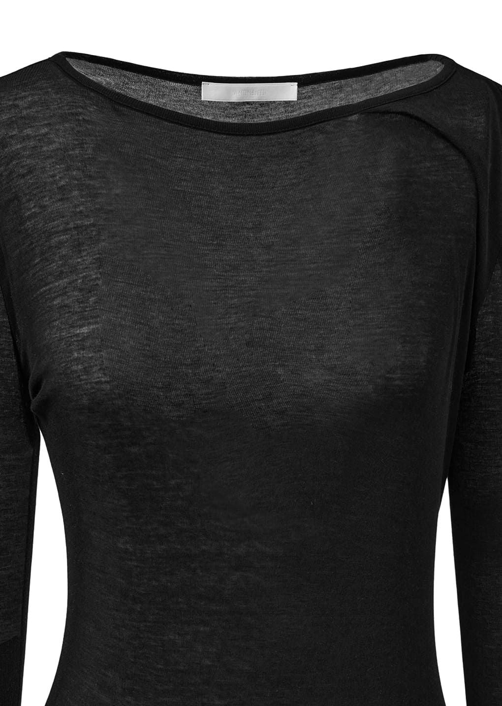 AMOMENT "round t-shirts" (black)
