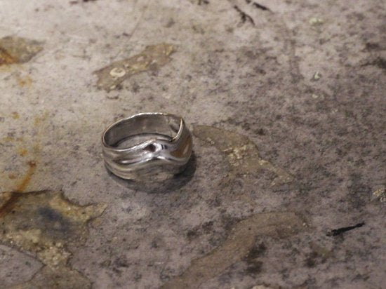 silver jewelry “ Incrowd Cast Ring SS12 ”