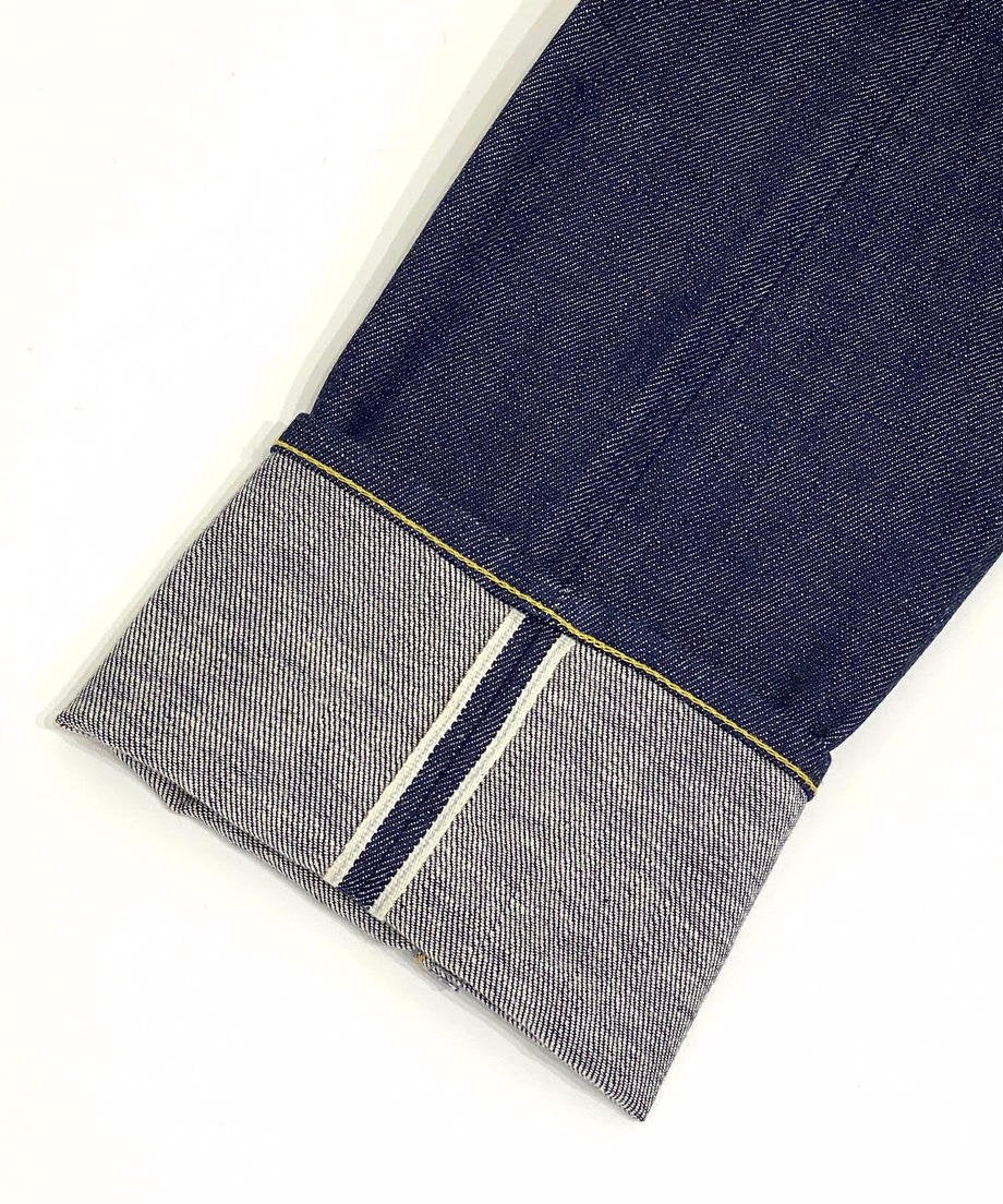 FILL THE BILL“ 5POCKETS DENIM SLACKS (INDIGO RIGID) "