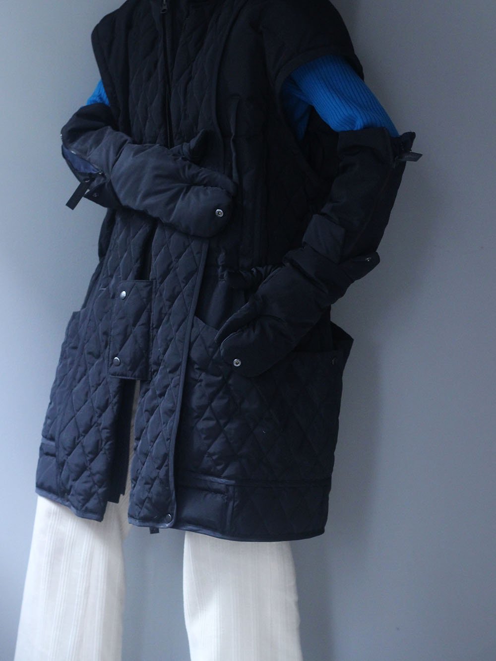 JUN MIKAMI × WILD THINGS “down jacket (別注color/ black) 