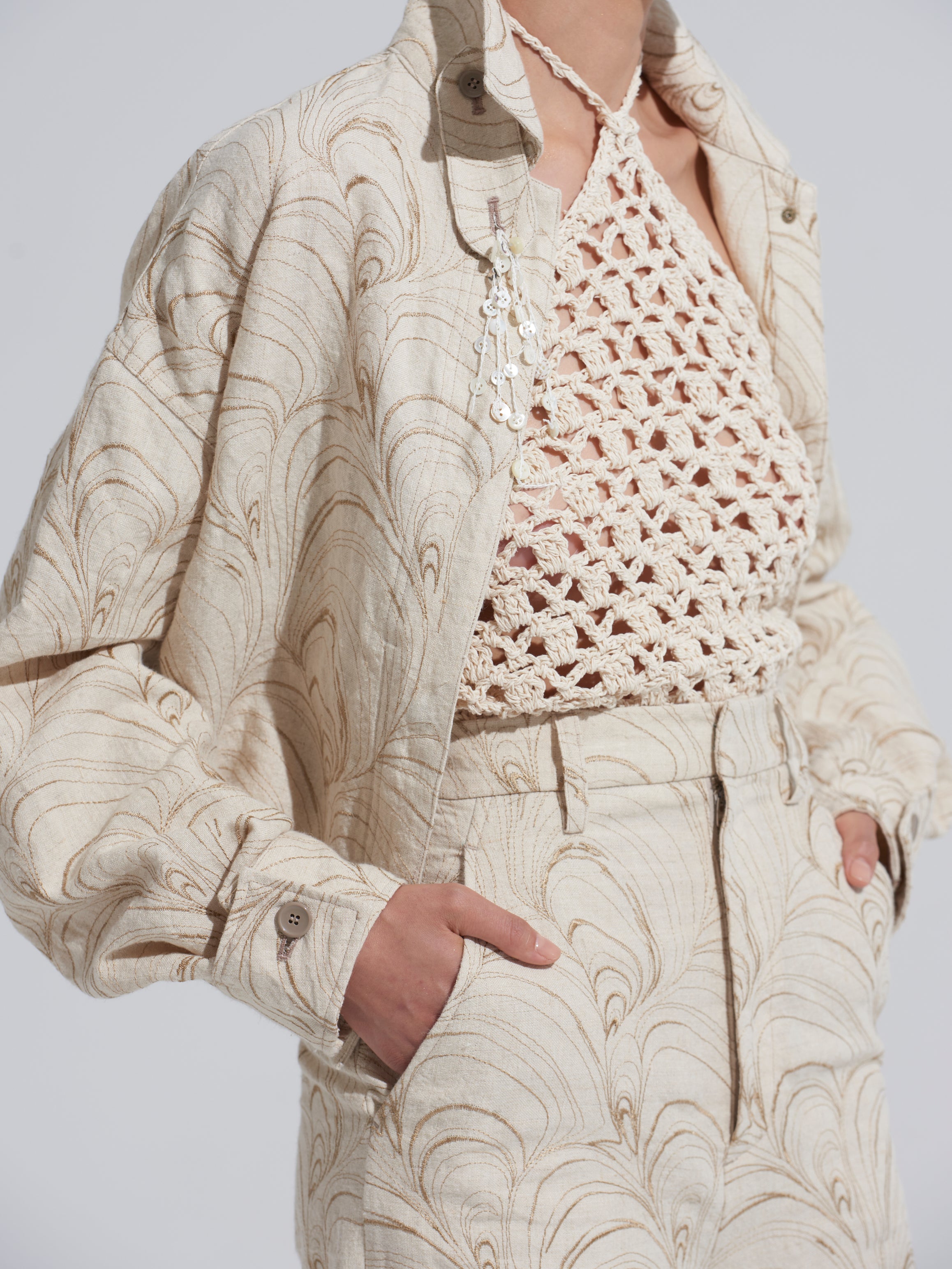 ERiKOKATORi “Italy hemp shell jacket (beige)” – lillt-store