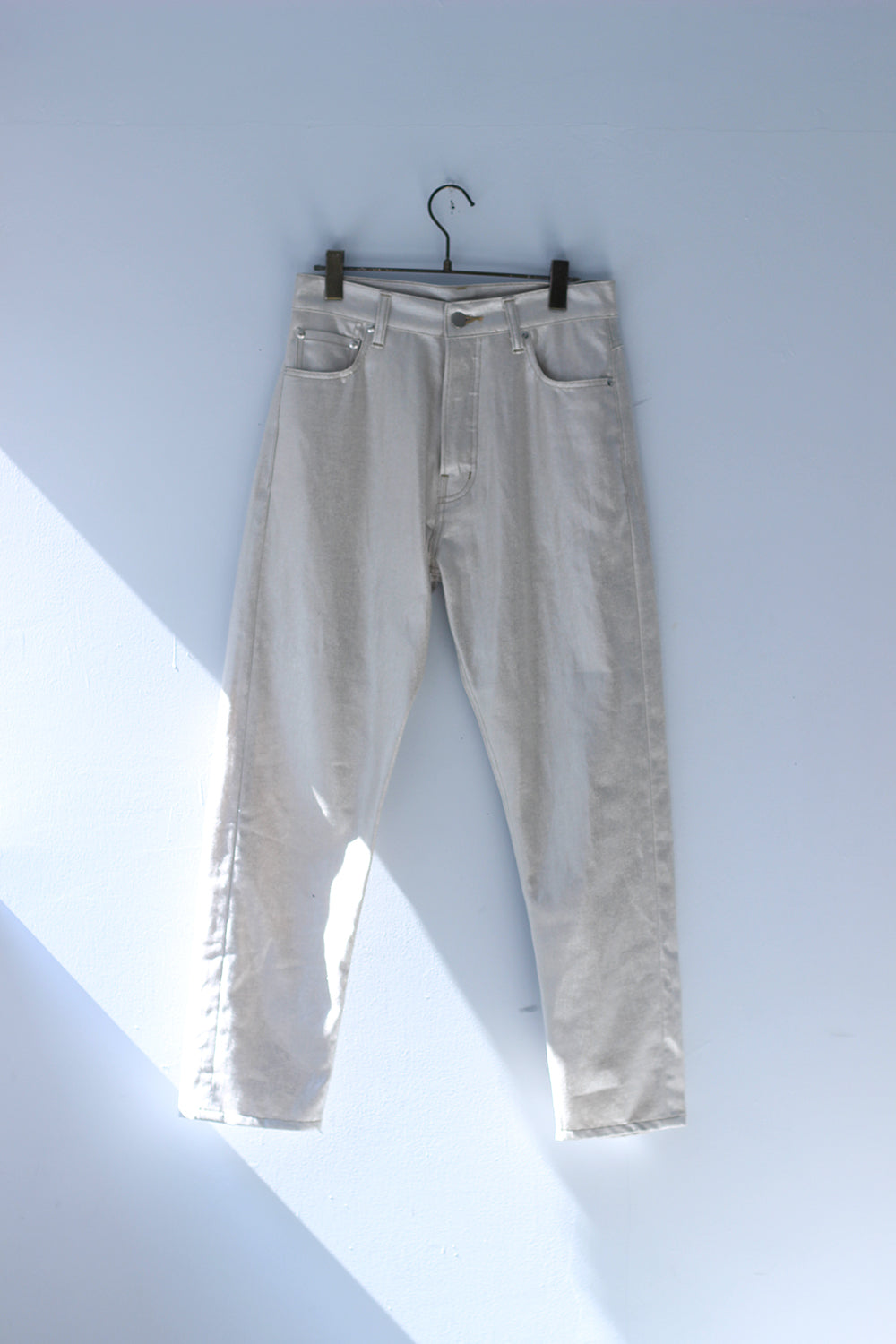 JUN MIKAMI "foil denim" silver – lillt store