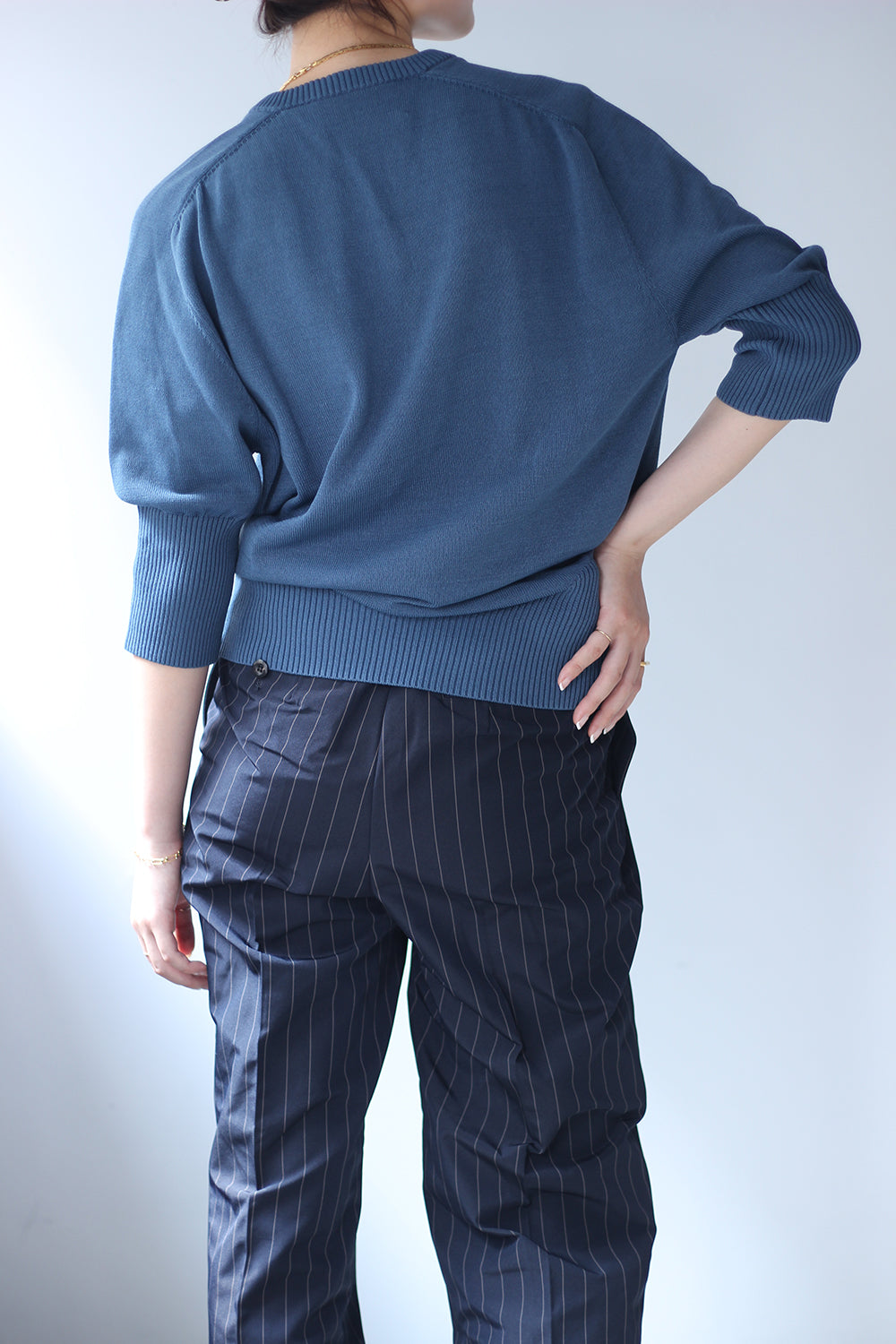 JUN MIKAMI "slacks" (stripe)