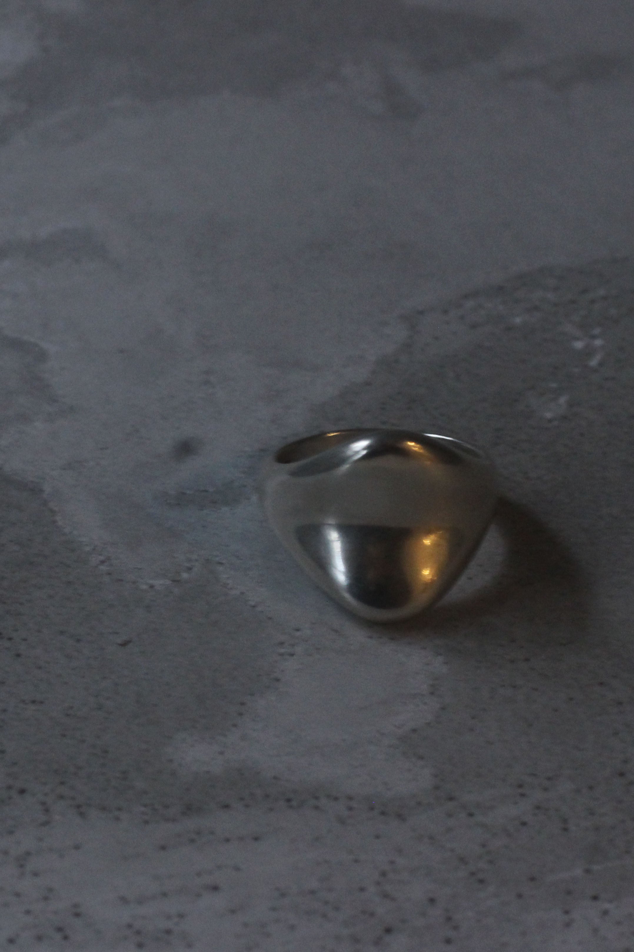 silver jewelry “ Incrowd Cast Ring SS69 ”