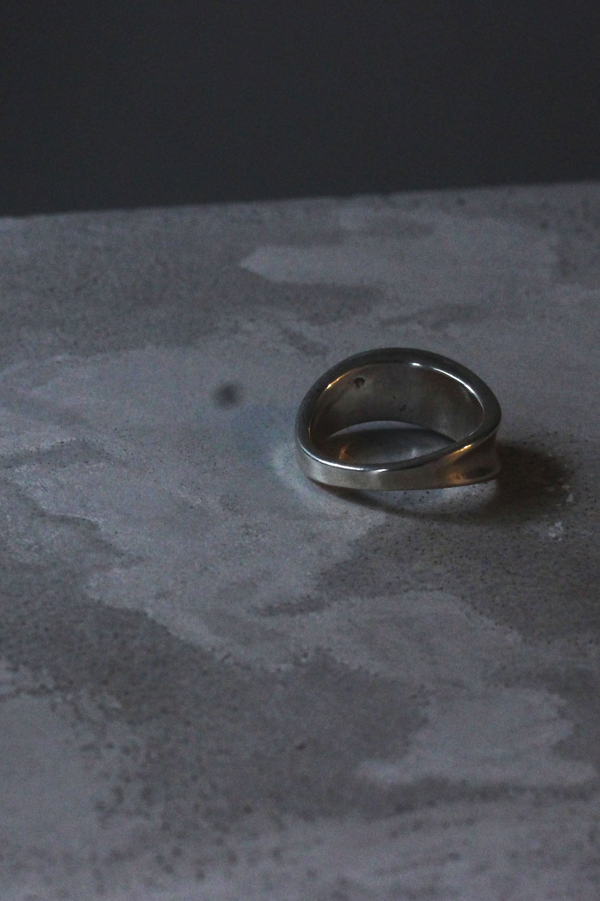 silver jewelry “ Incrowd Cast Ring SS13 ”