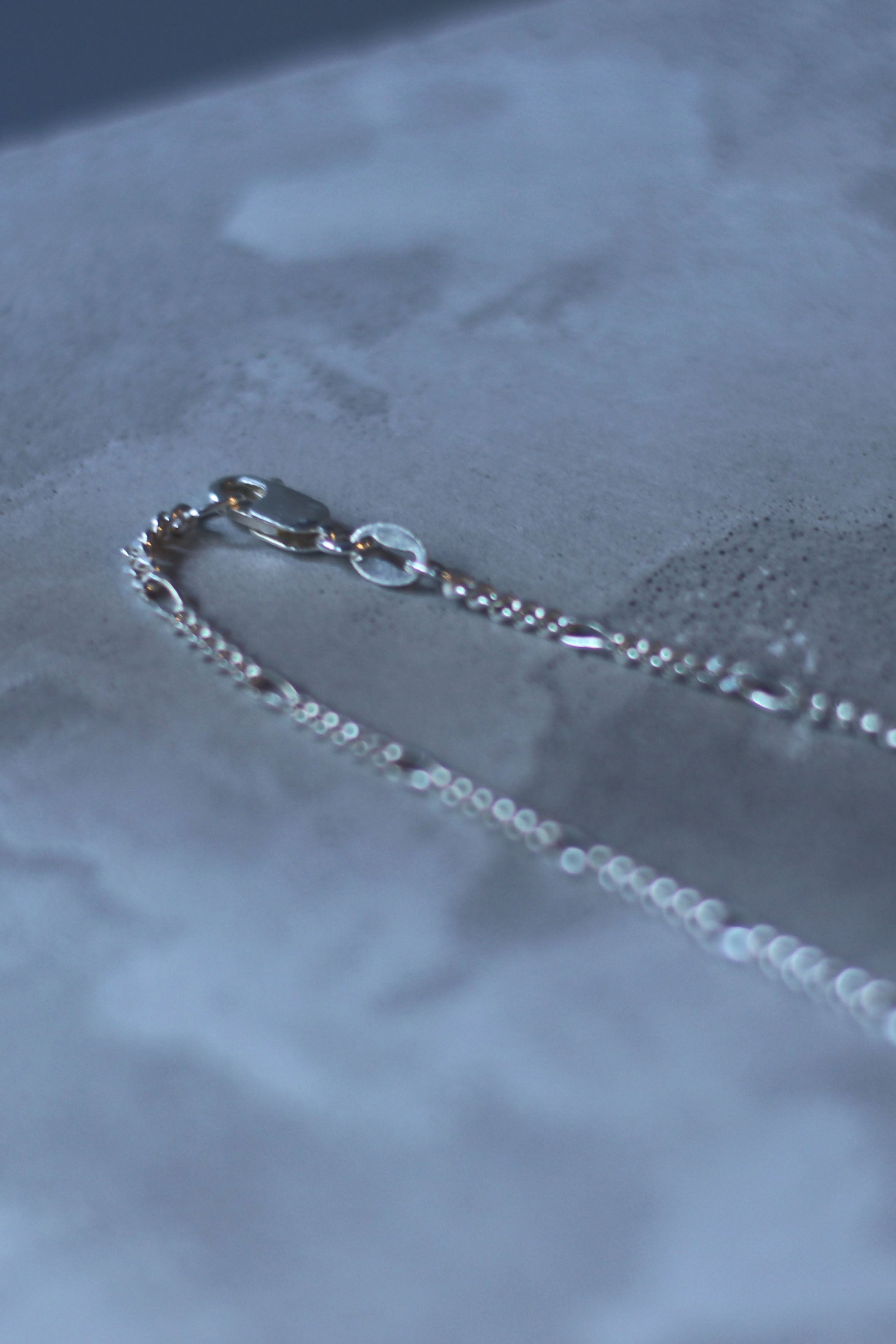 silver jewelry “ Figaro Chain 18 ”