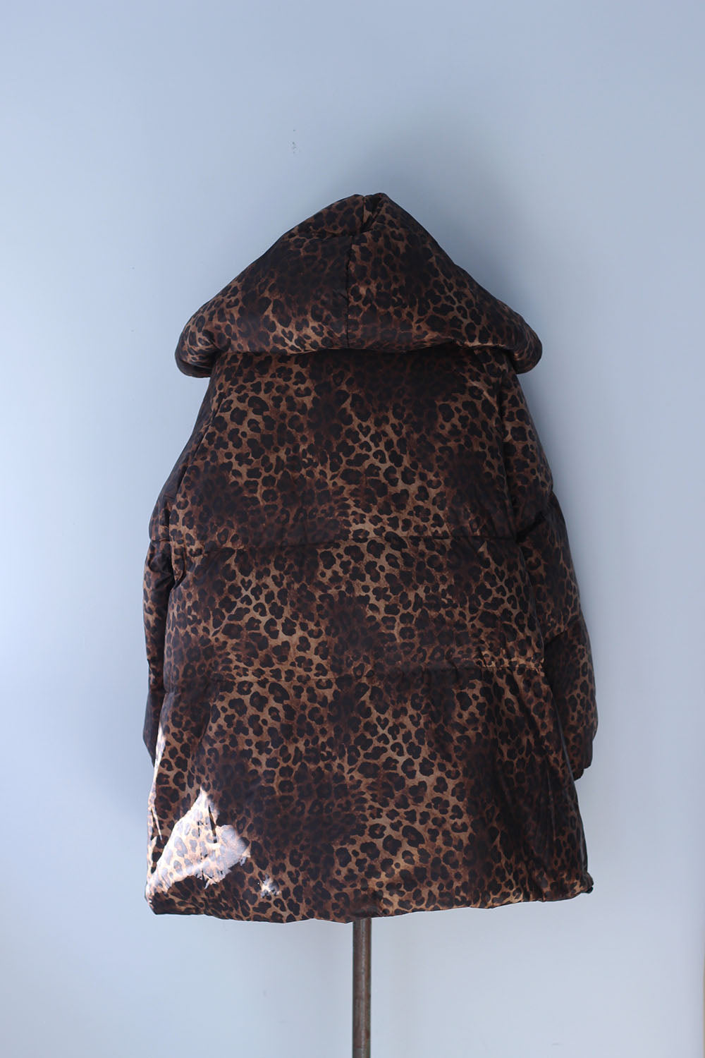 RhodolirioN "Hooded Down Jacket" (leopard)