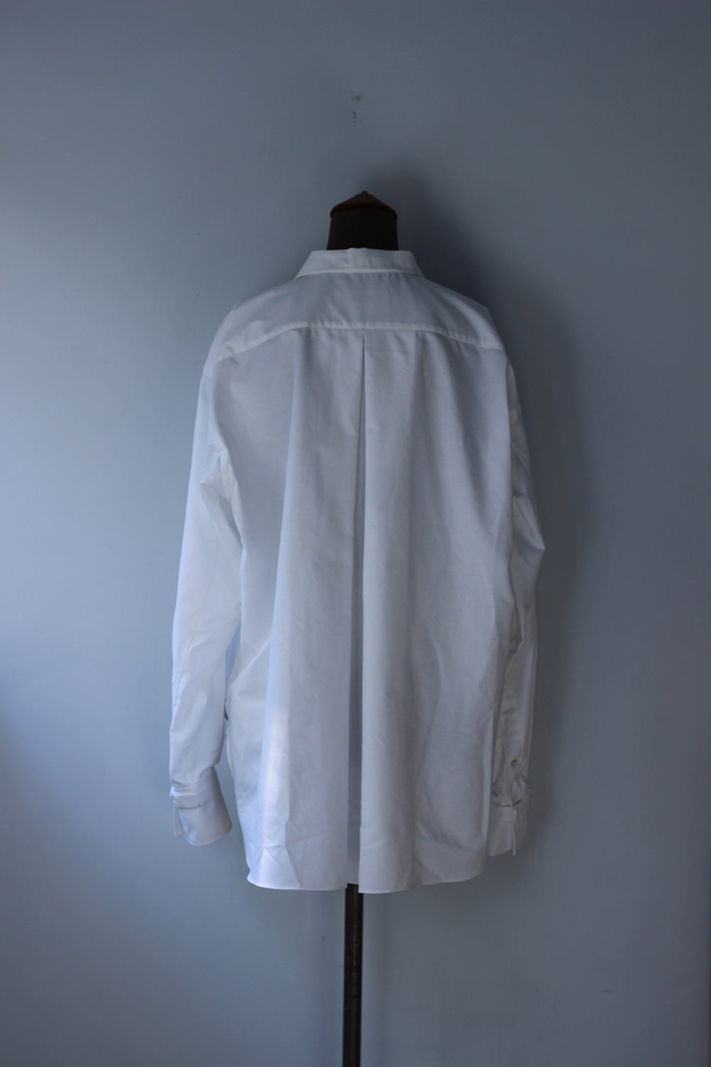 JUNMIKAMI "open color oxford shirt" (white)
