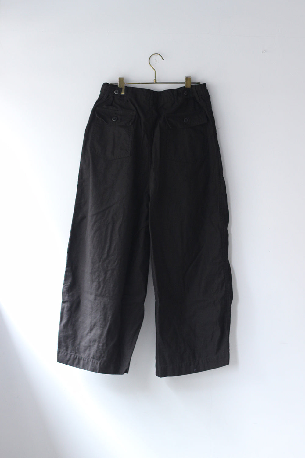 Needles "H.D. Pant - Fatigue" (black)