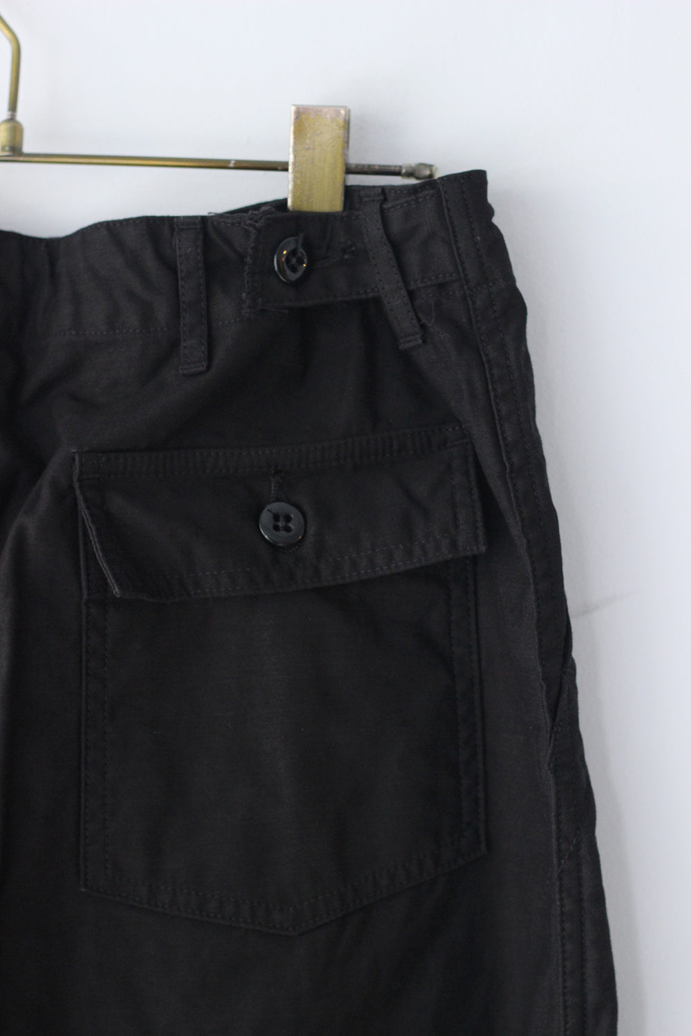 Needles "H.D. Pant - Fatigue" (black)