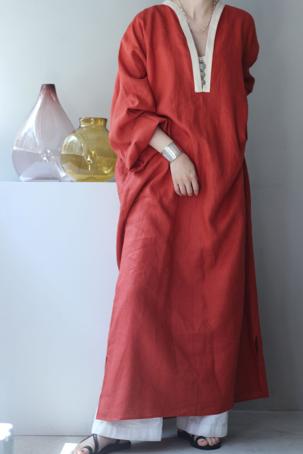 charrita “vestido geraba“(red teracotta)(exclusive item)
