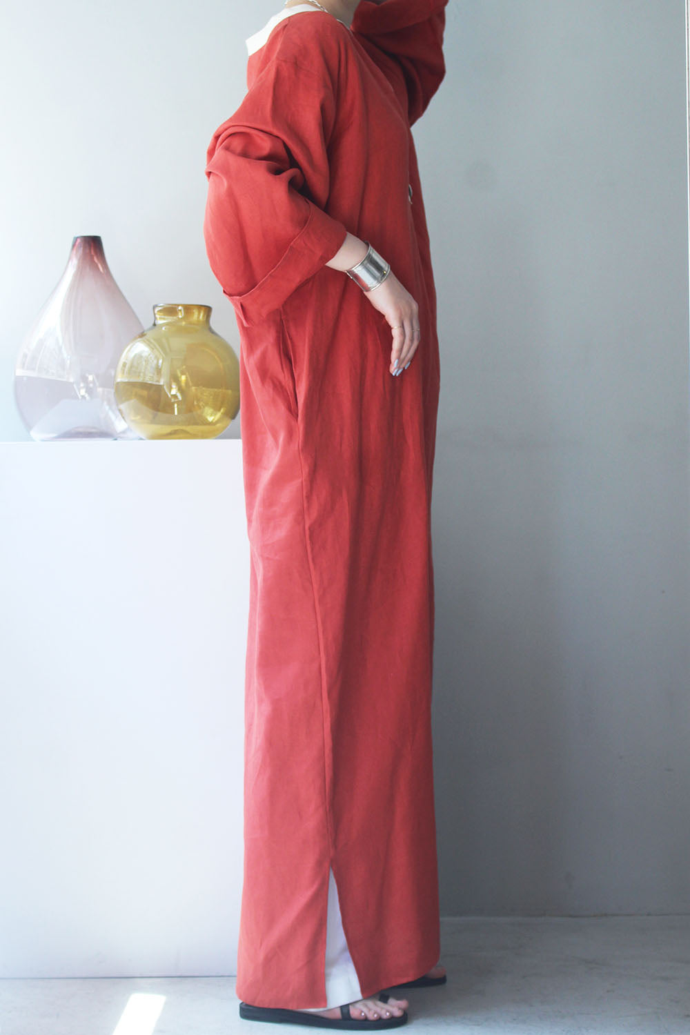 charrita “vestido geraba“(red teracotta)(exclusive item)