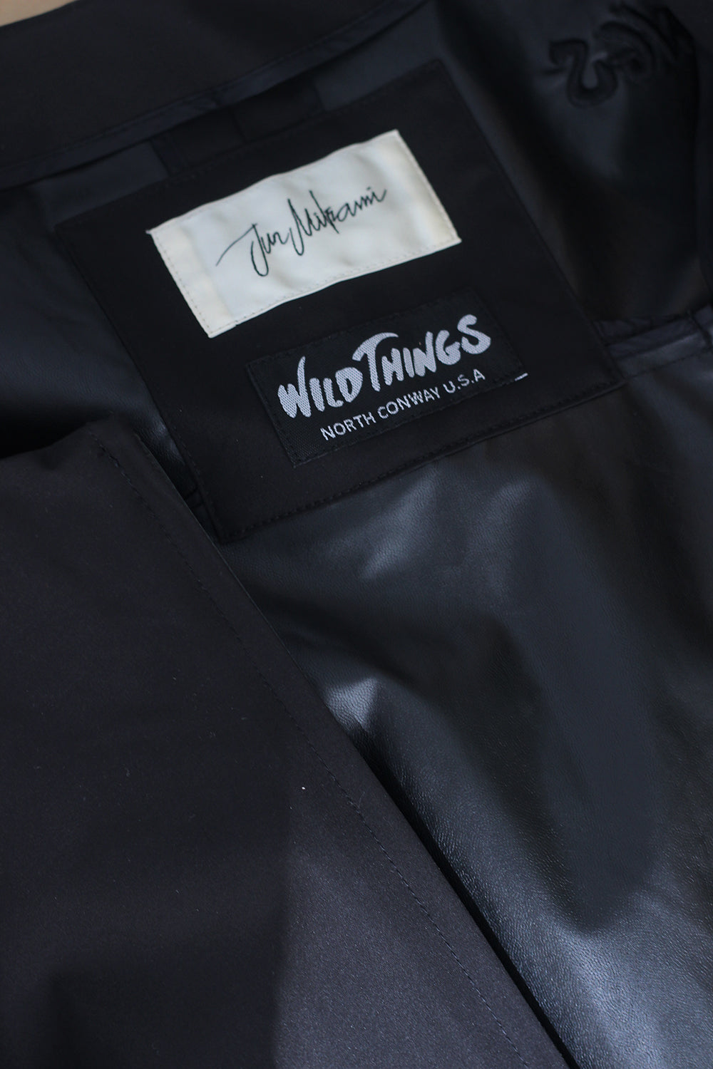 JUN MIKAMI×WILD THINGS ”shell coat” (black) – lillt-store