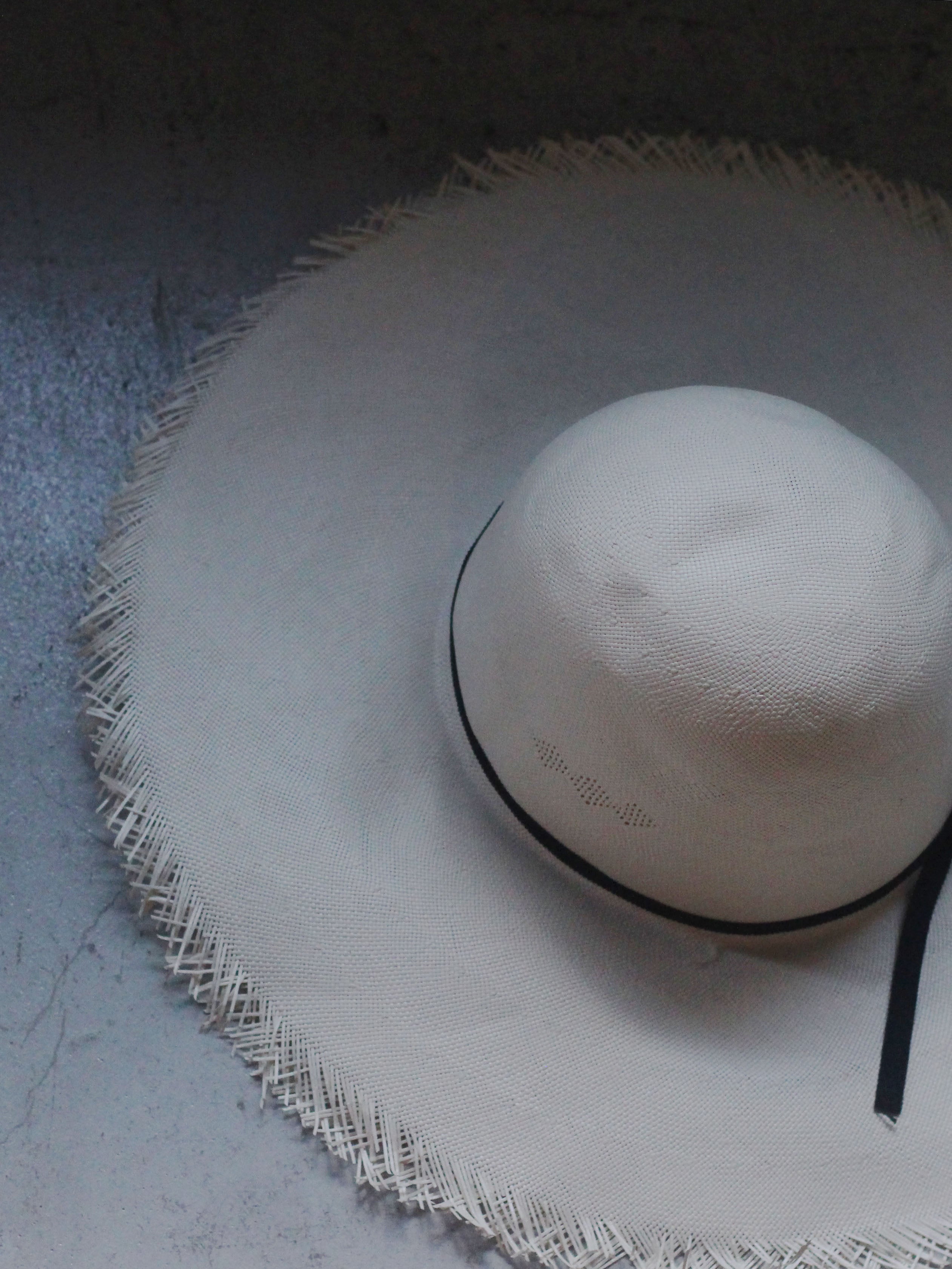 【SALE】charrita “ sombrero rombo blanco largo ”　